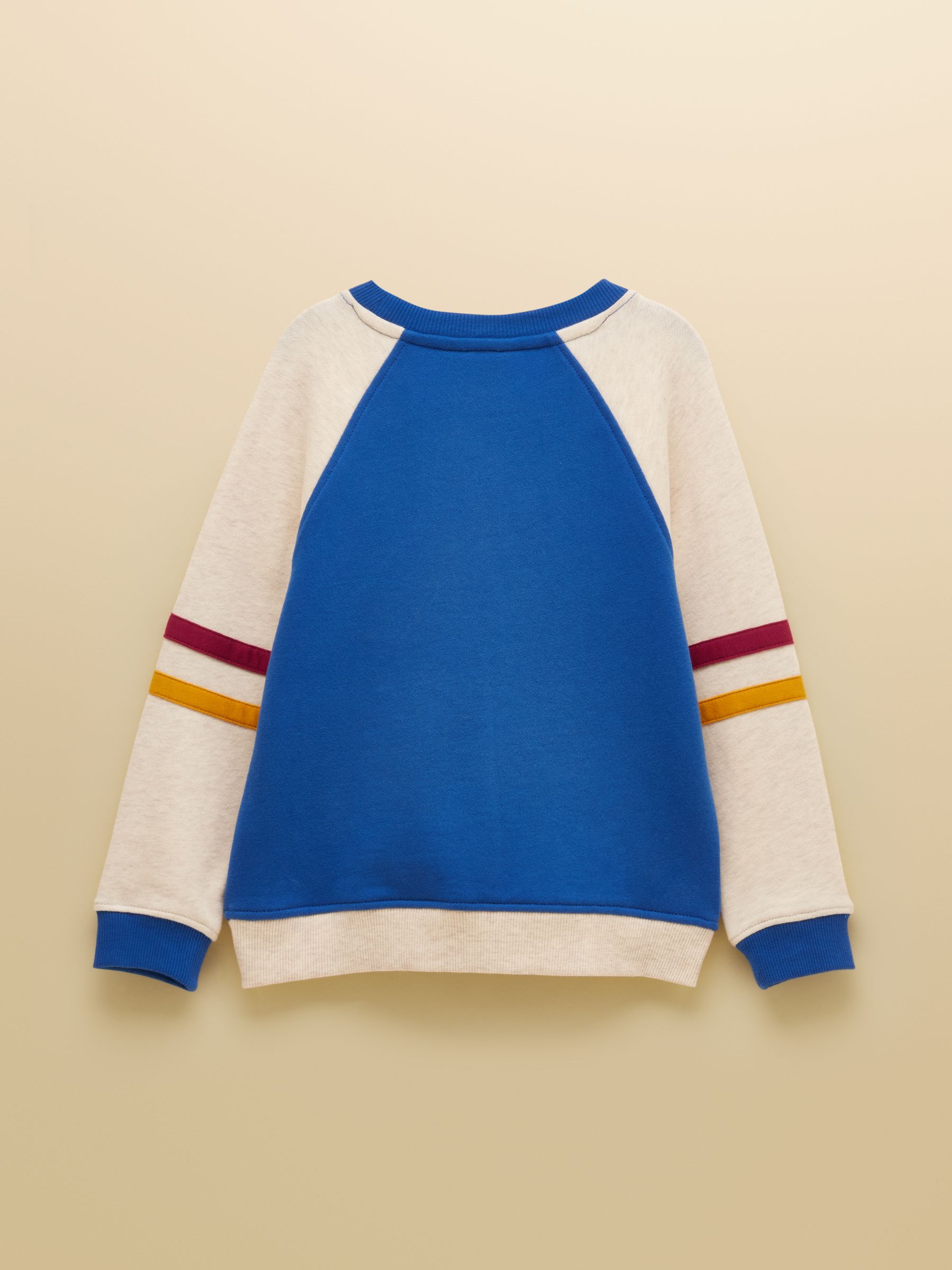 Boys' Rowan Blue Raglan Sweatshirt - Image 2 of 3