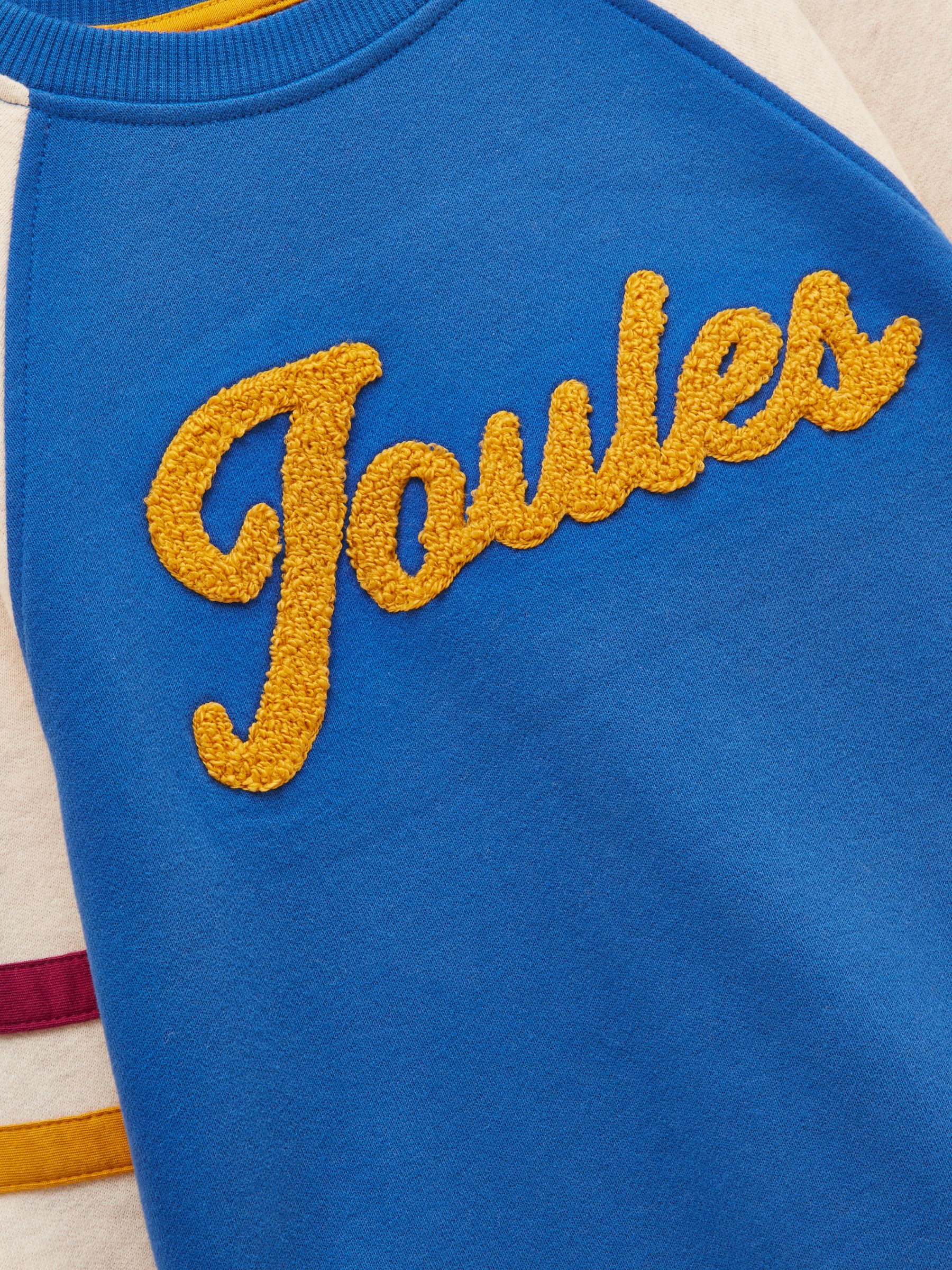 Boys' Rowan Blue Raglan Sweatshirt - Image 3 of 3