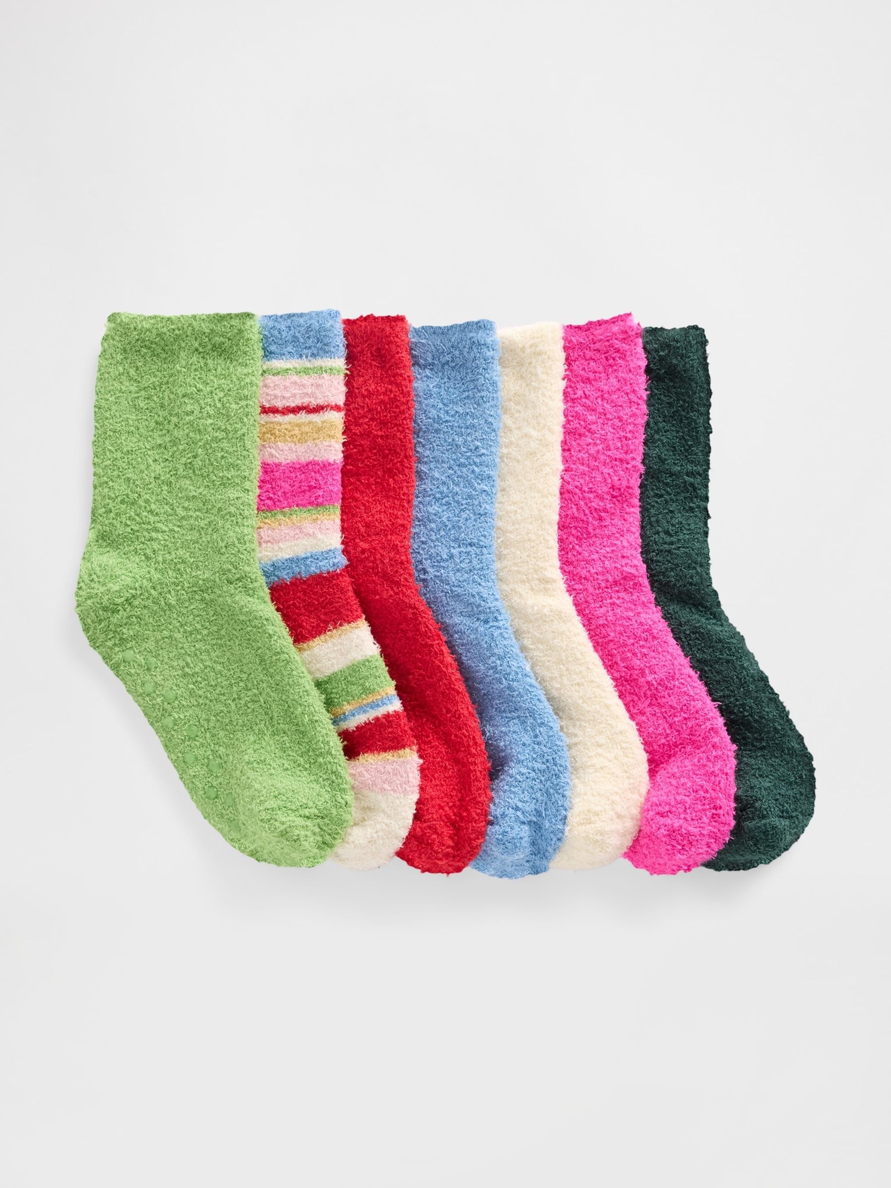 Black Cosy Socks Gift Set 7 Pack - Image 1 of 1