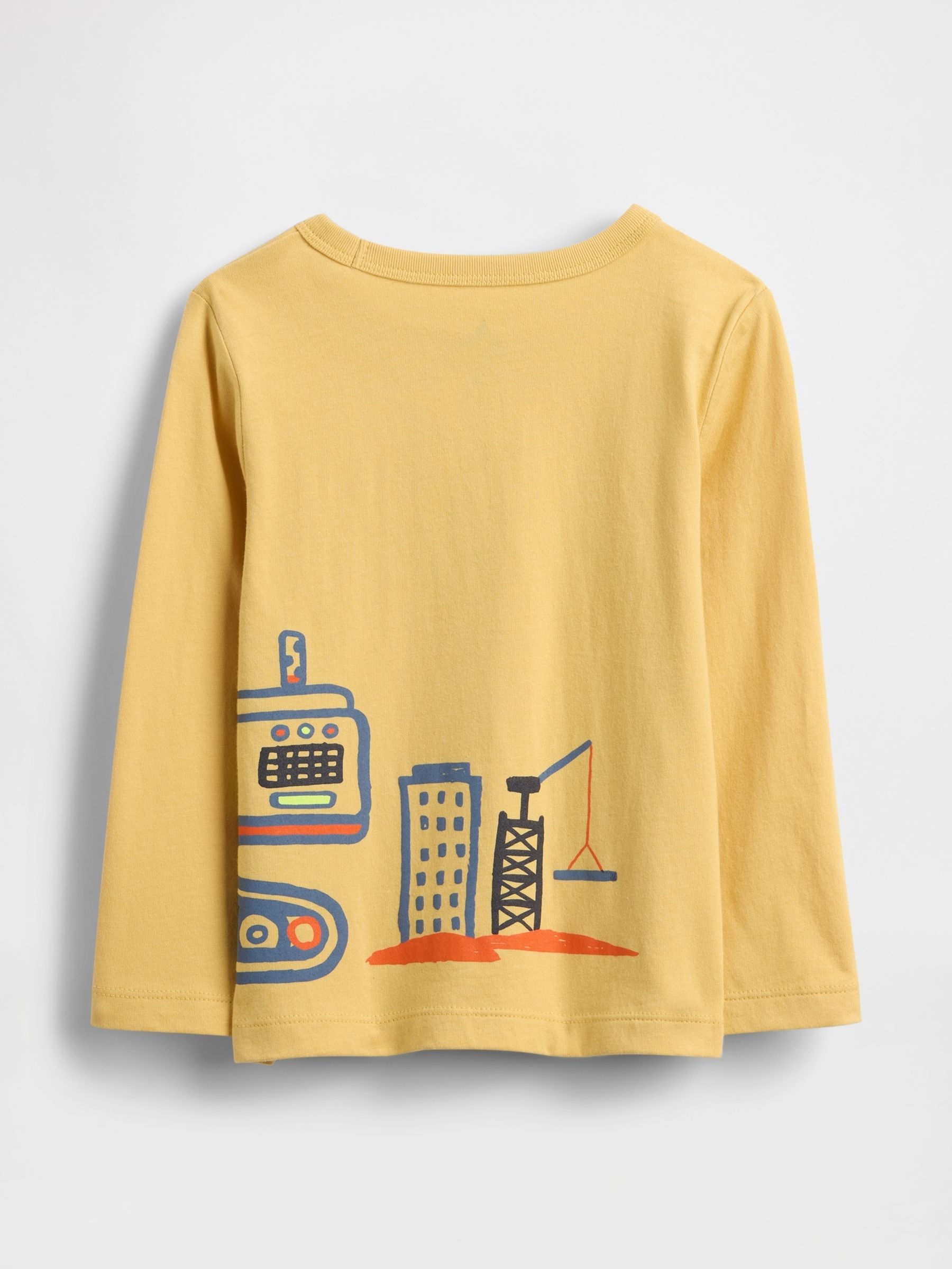 Yellow Graphic T-Shirt - Image 2 of 2 Yellow Graphic T-Shirt - Image 2 of 2