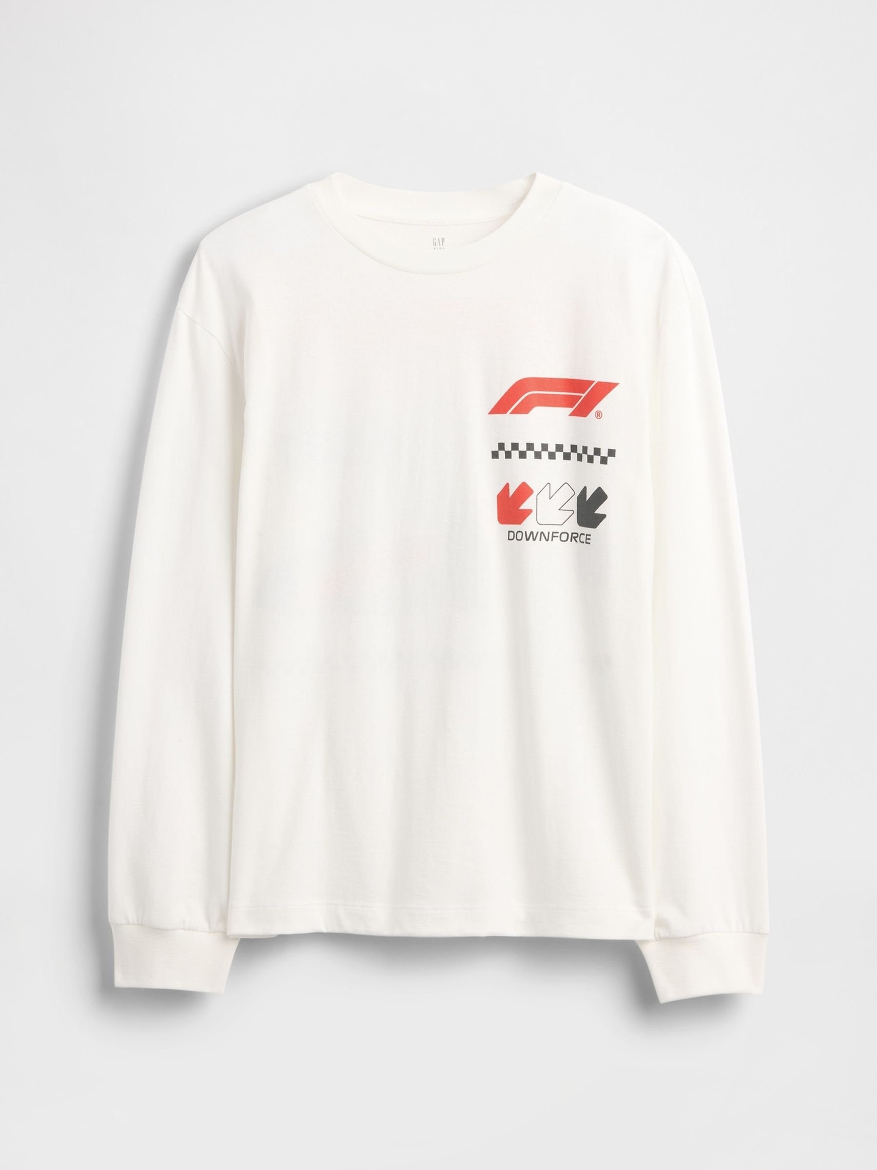 White Formula 1 Relaxed Graphic T-Shirt - Image 1 of 3