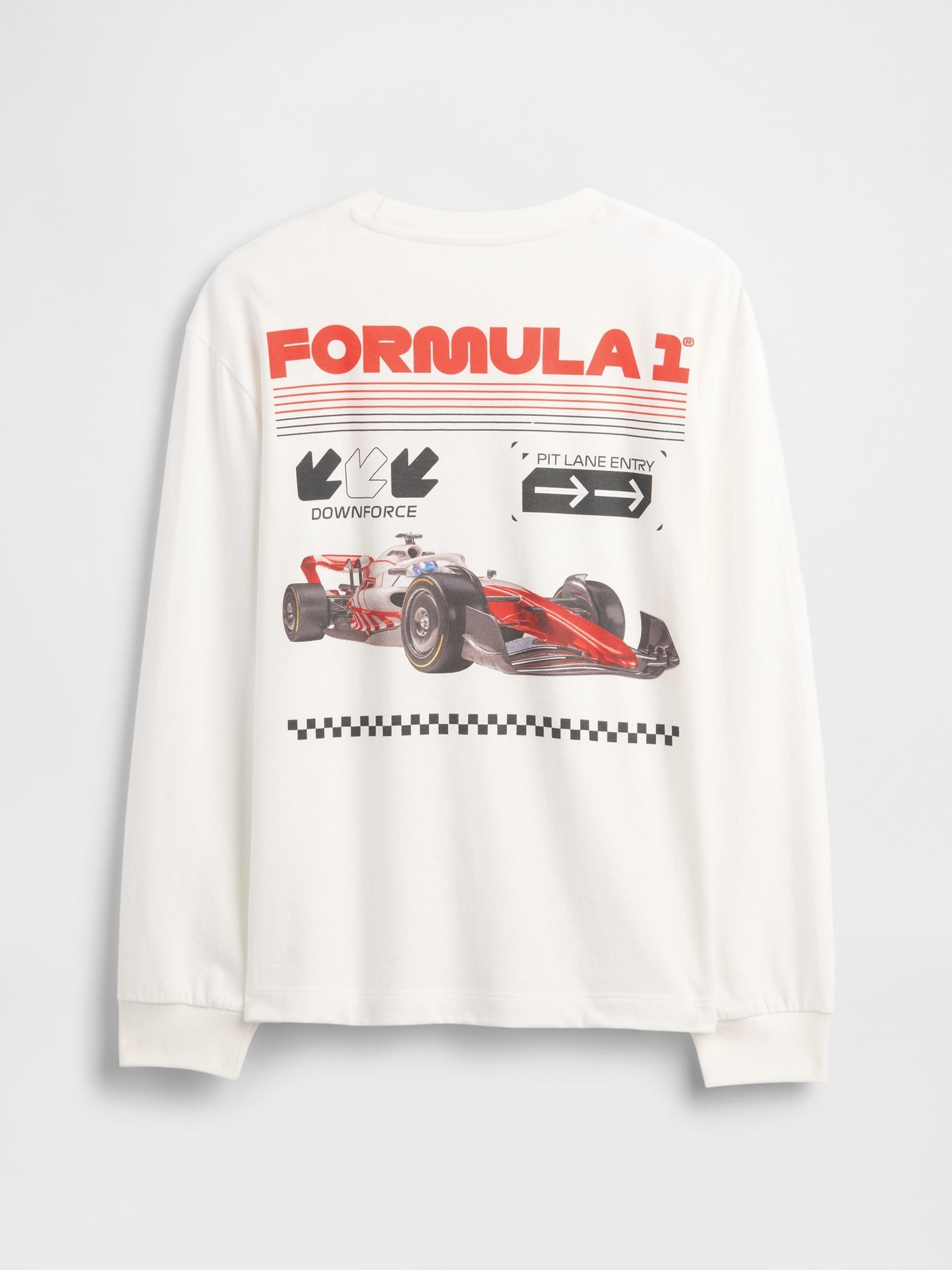 White Formula 1 Relaxed Graphic T-Shirt - Image 2 of 3