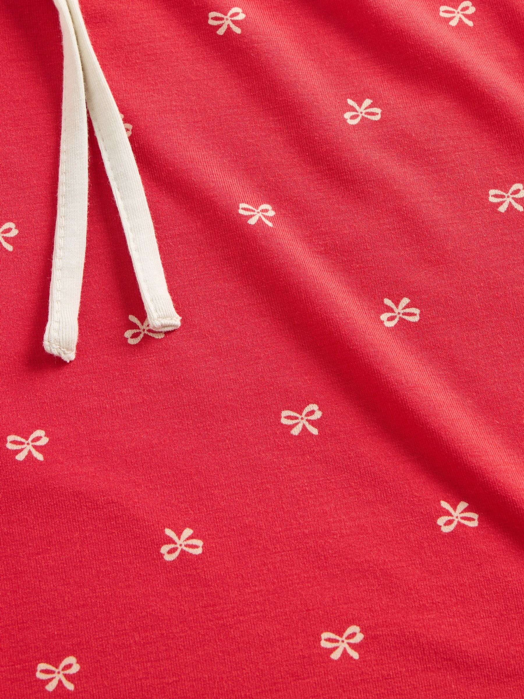 Red Modal Pyjama Bottoms - Image 5 of 5 Red Modal Pyjama Bottoms - Image 5 of 5