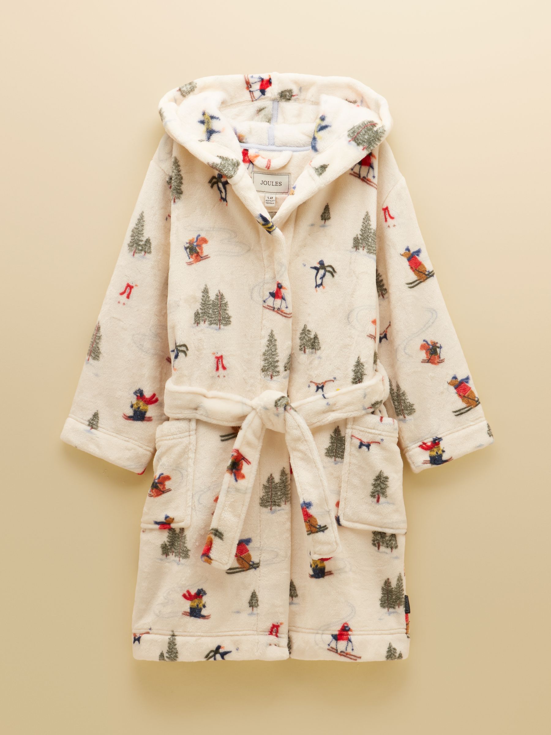 Kids' Snug Cream Dressing Gown - Image 1 of 4