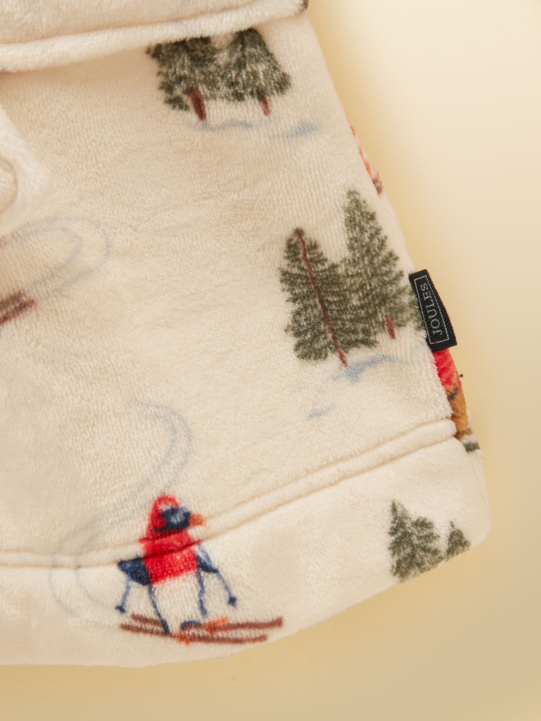 Kids' Snug Cream Dressing Gown - Image 3 of 4