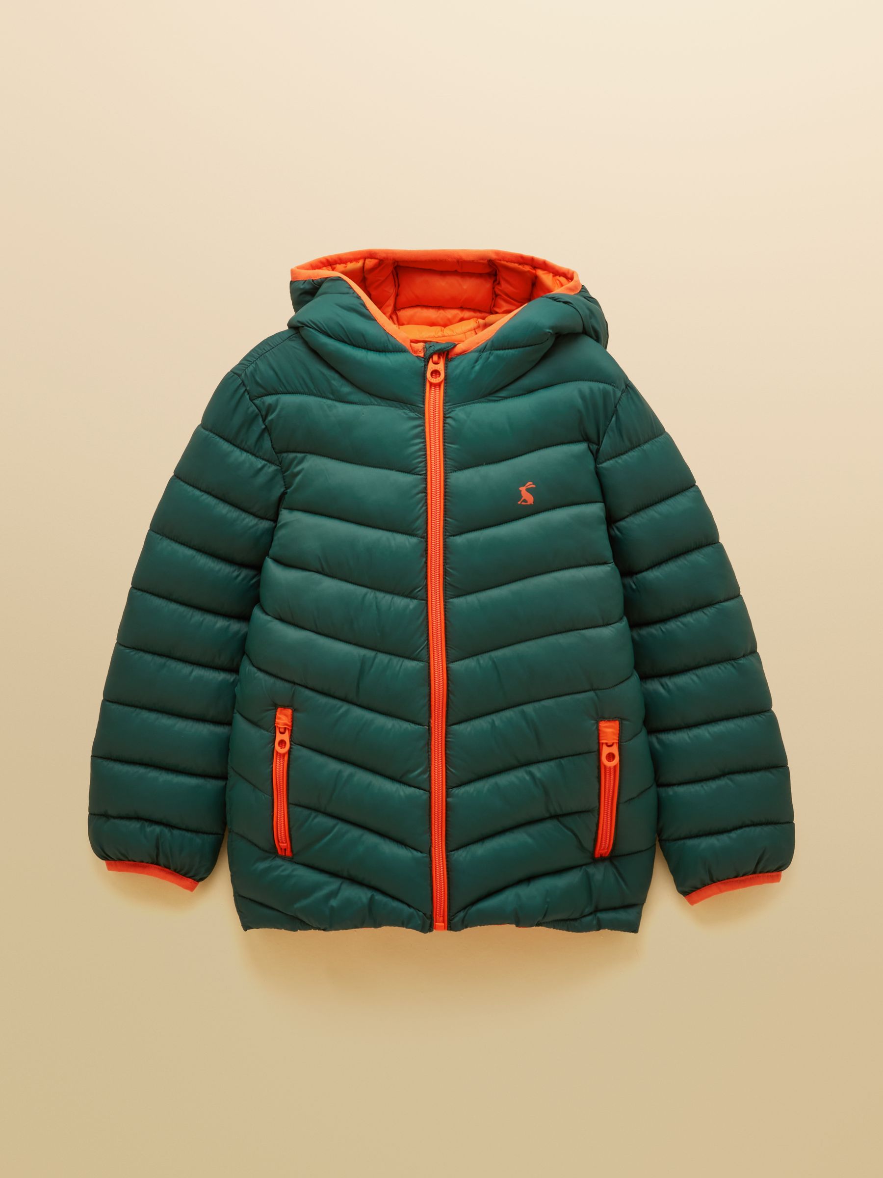 Kids' Cairn Dark Green Showerproof Padded Coat - Image 1 of 5