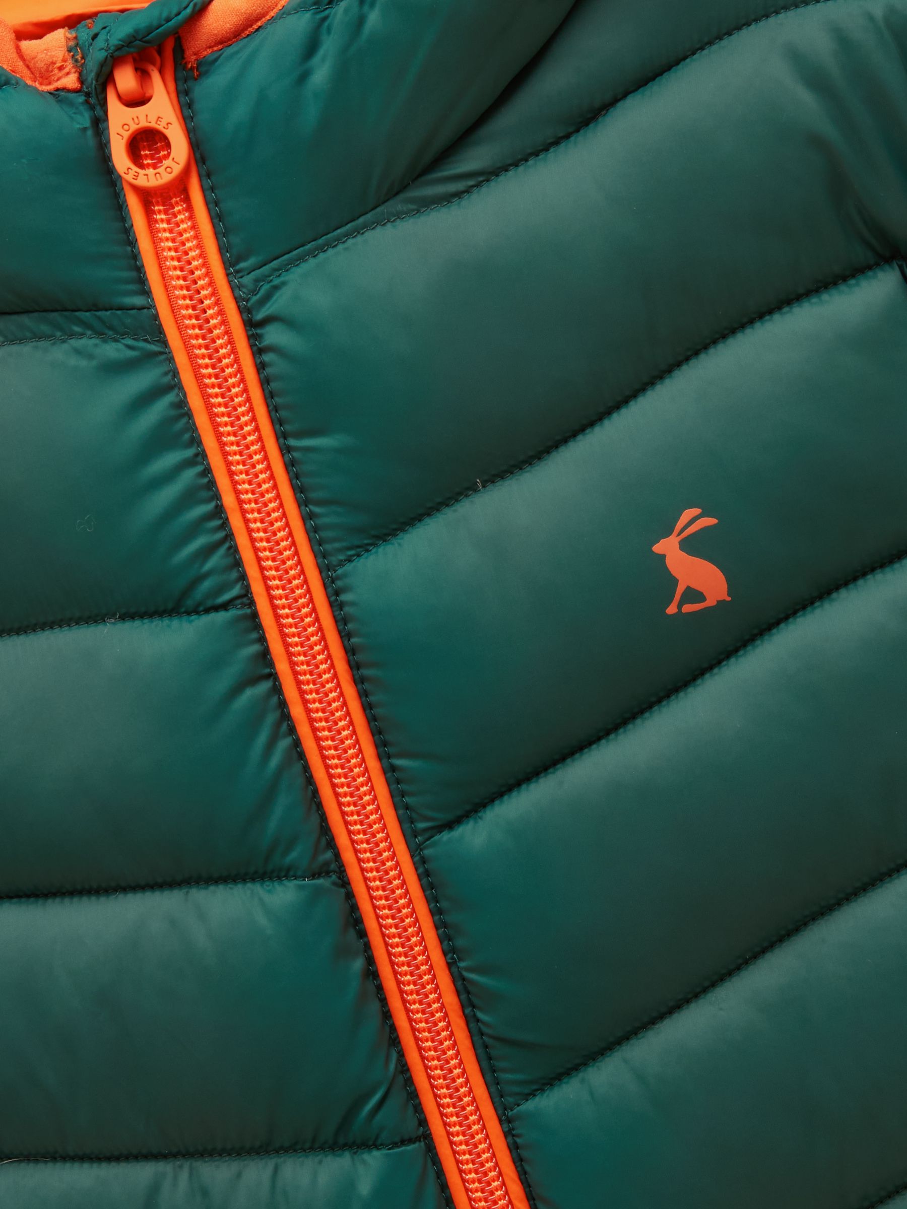 Kids' Cairn Dark Green Showerproof Padded Coat - Image 3 of 5