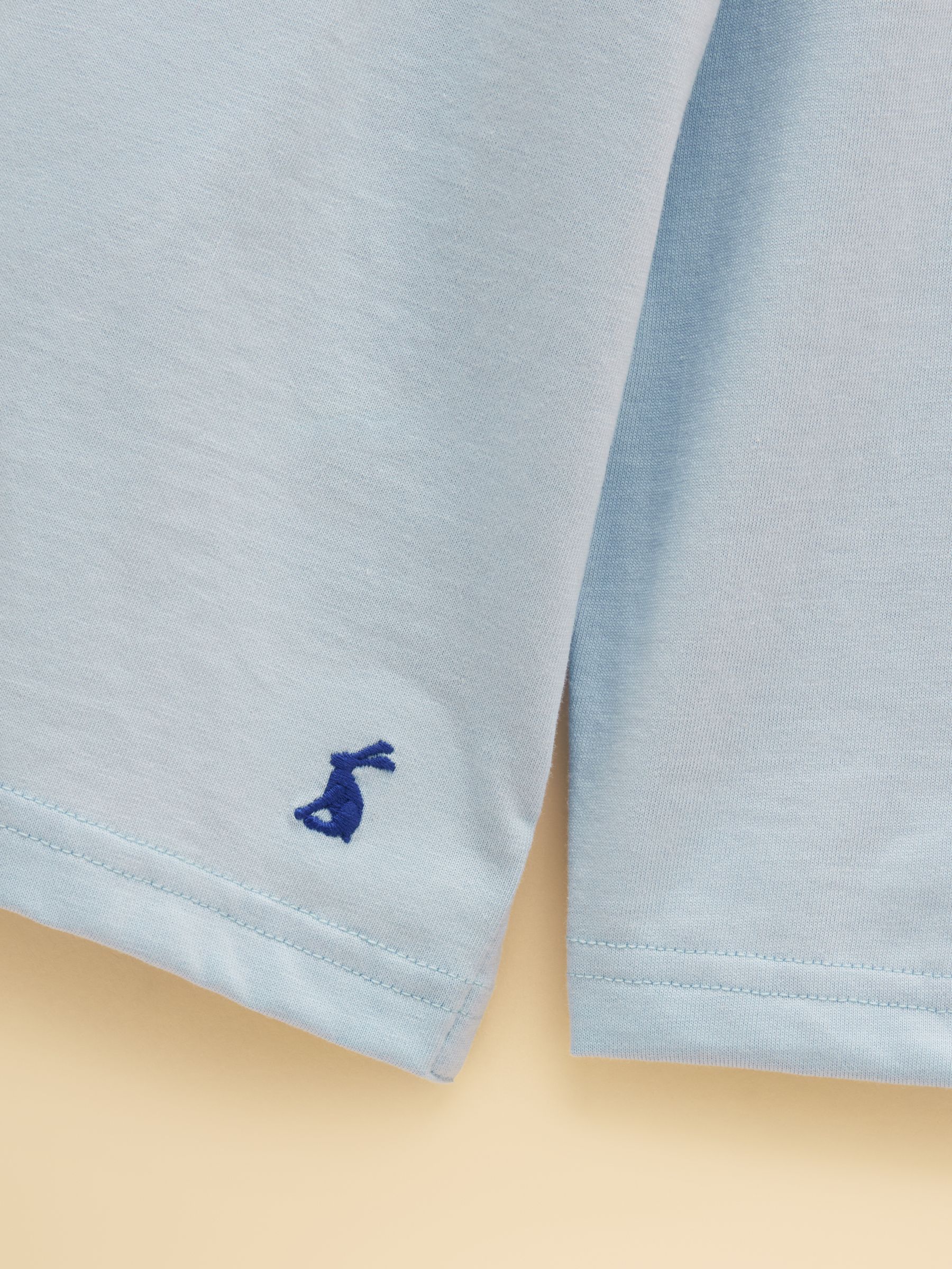 Boys' Finlay Blue Jonty Long Sleeve Applique Graphic T-Shirt - Image 3 of 5