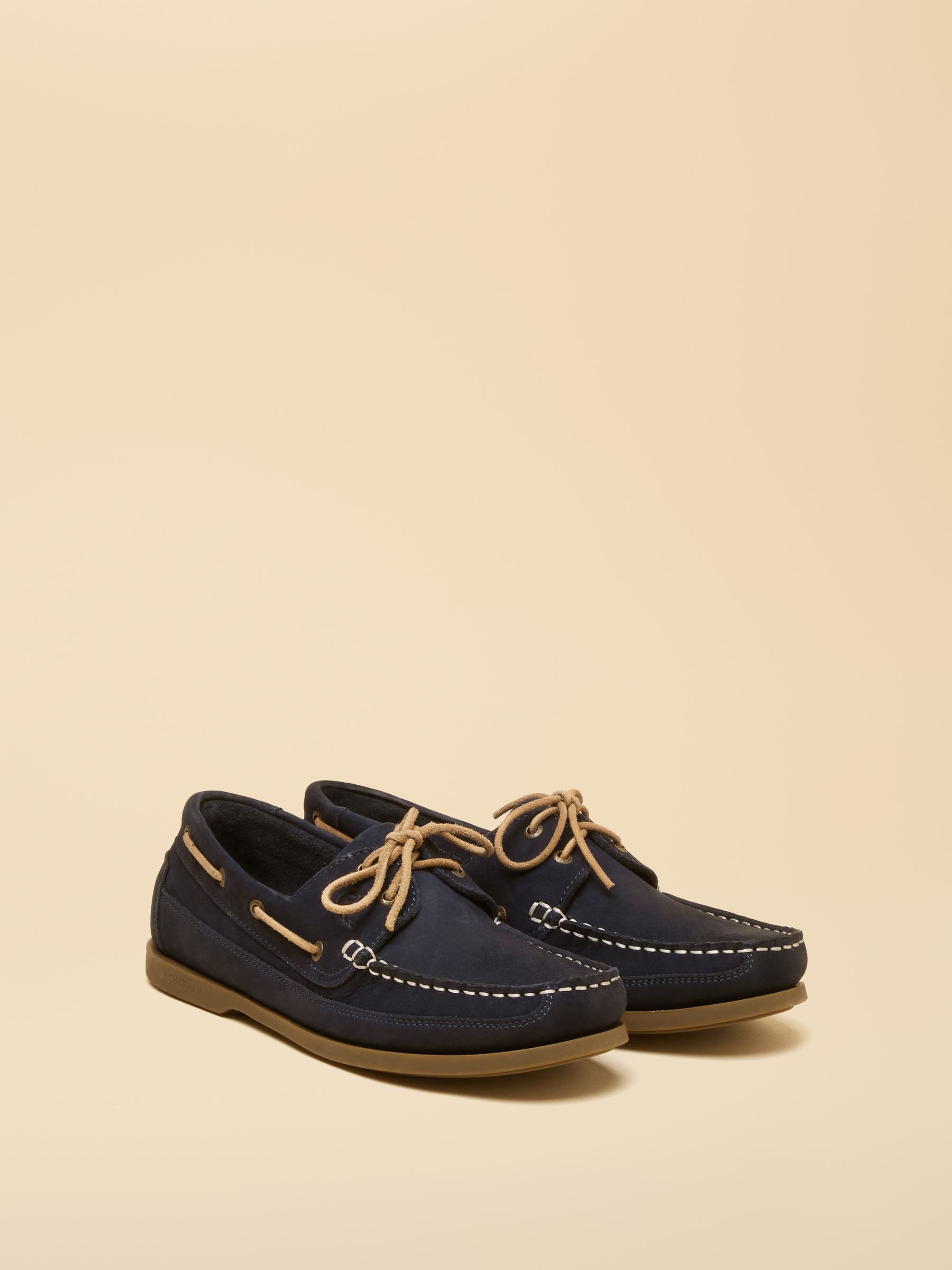 Joules X Chatham Navy Cove Deck Shoes - Image 1 of 6 Joules X Chatham Navy Cove Deck Shoes - Image 1 of 6