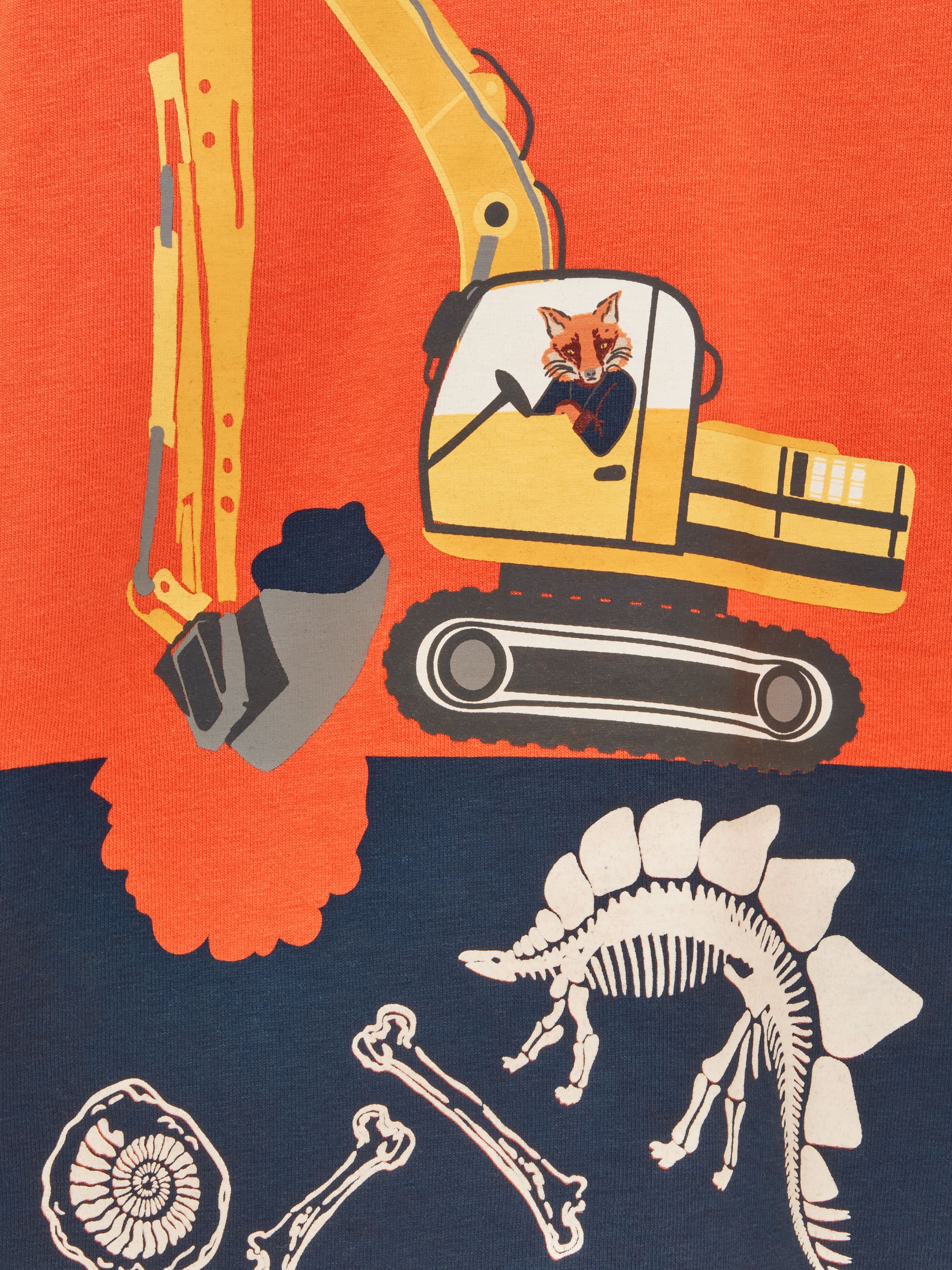 Boys' Finlay Burnt Orange Long Sleeve Top - Image 3 of 5