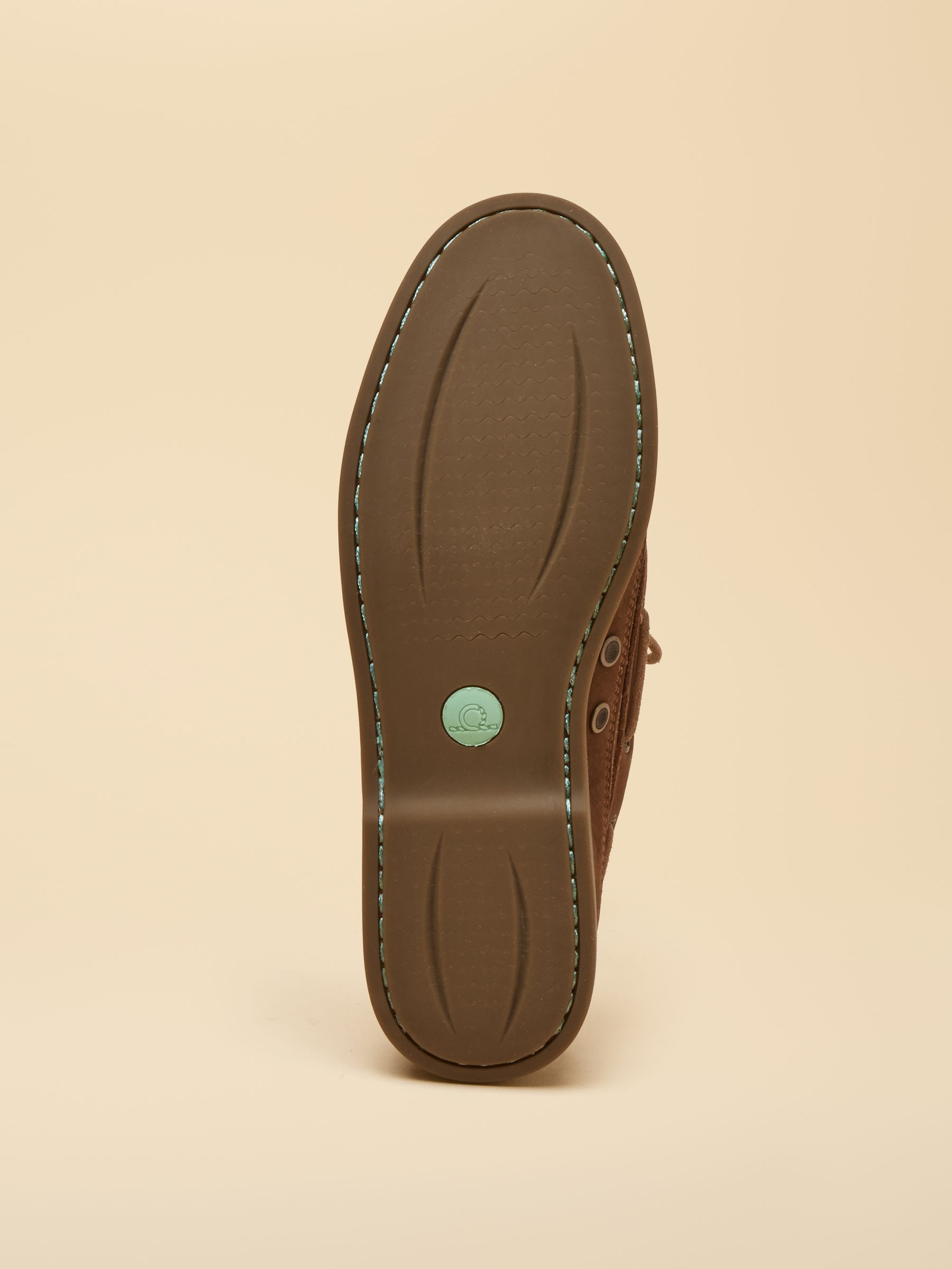 Joules X Chatham Tan Cove Deck Shoes - Image 4 of 7