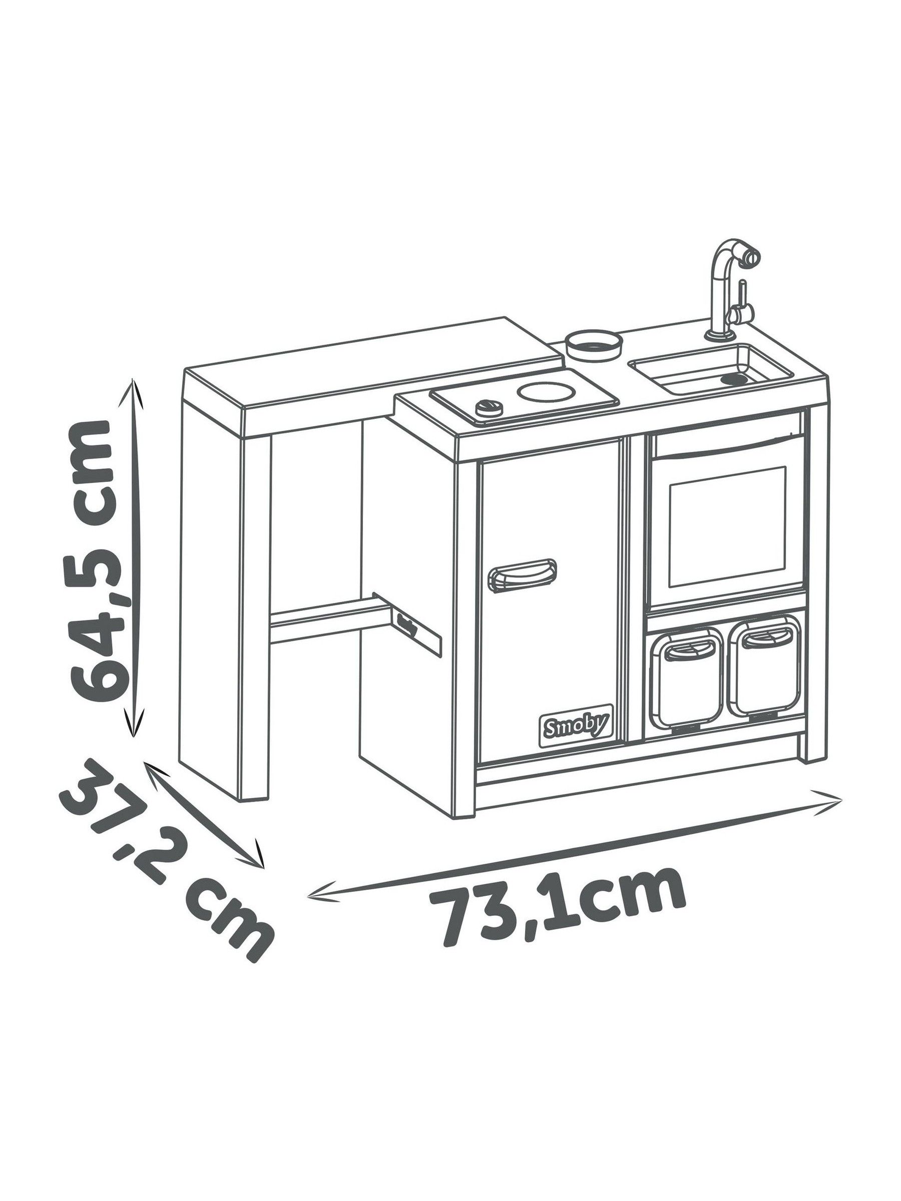 Smoby Kitchen Island - Image 5 of 6