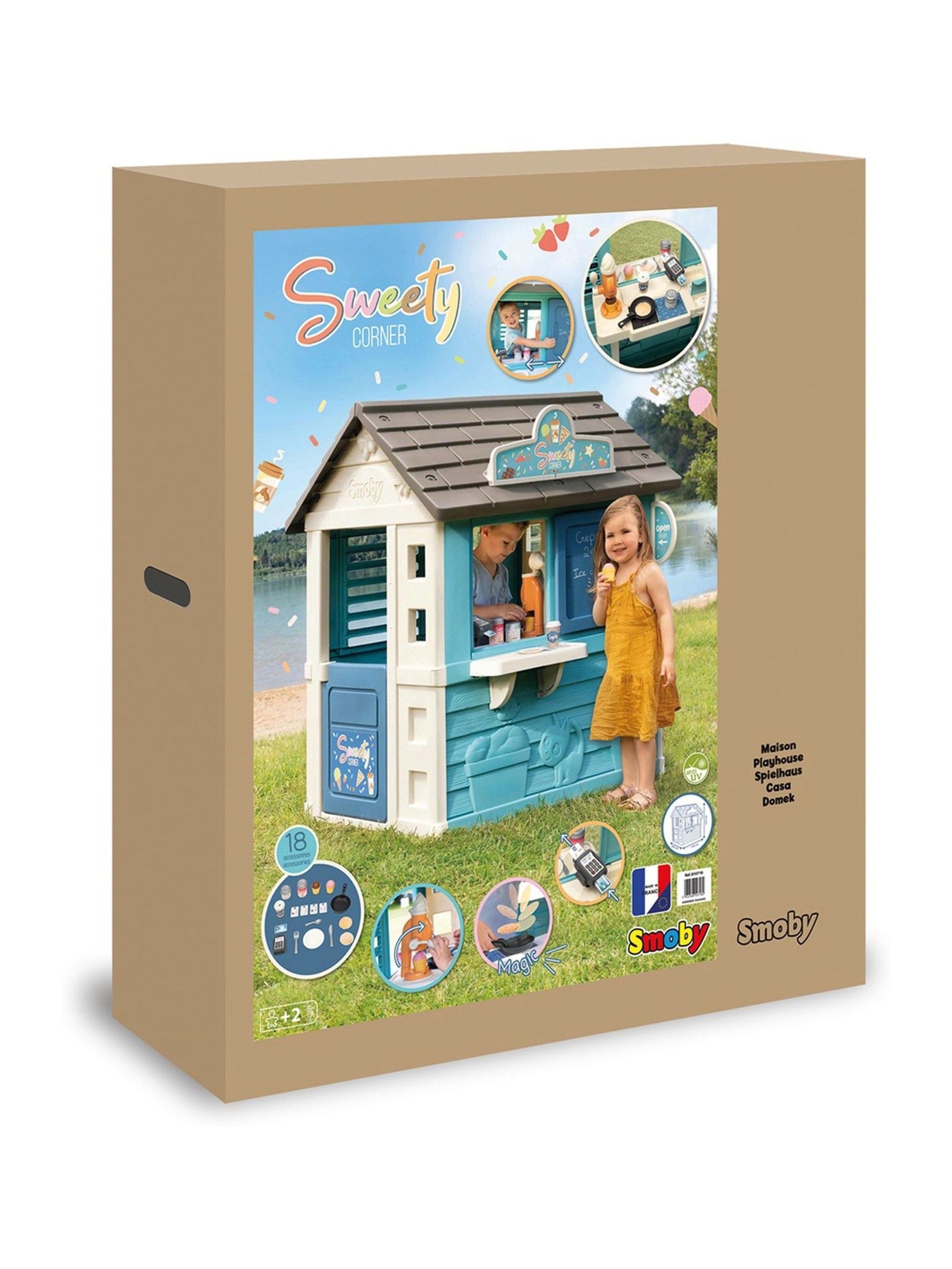 Smoby Teal Life Sweety Corner Playhouse - Image 6 of 6