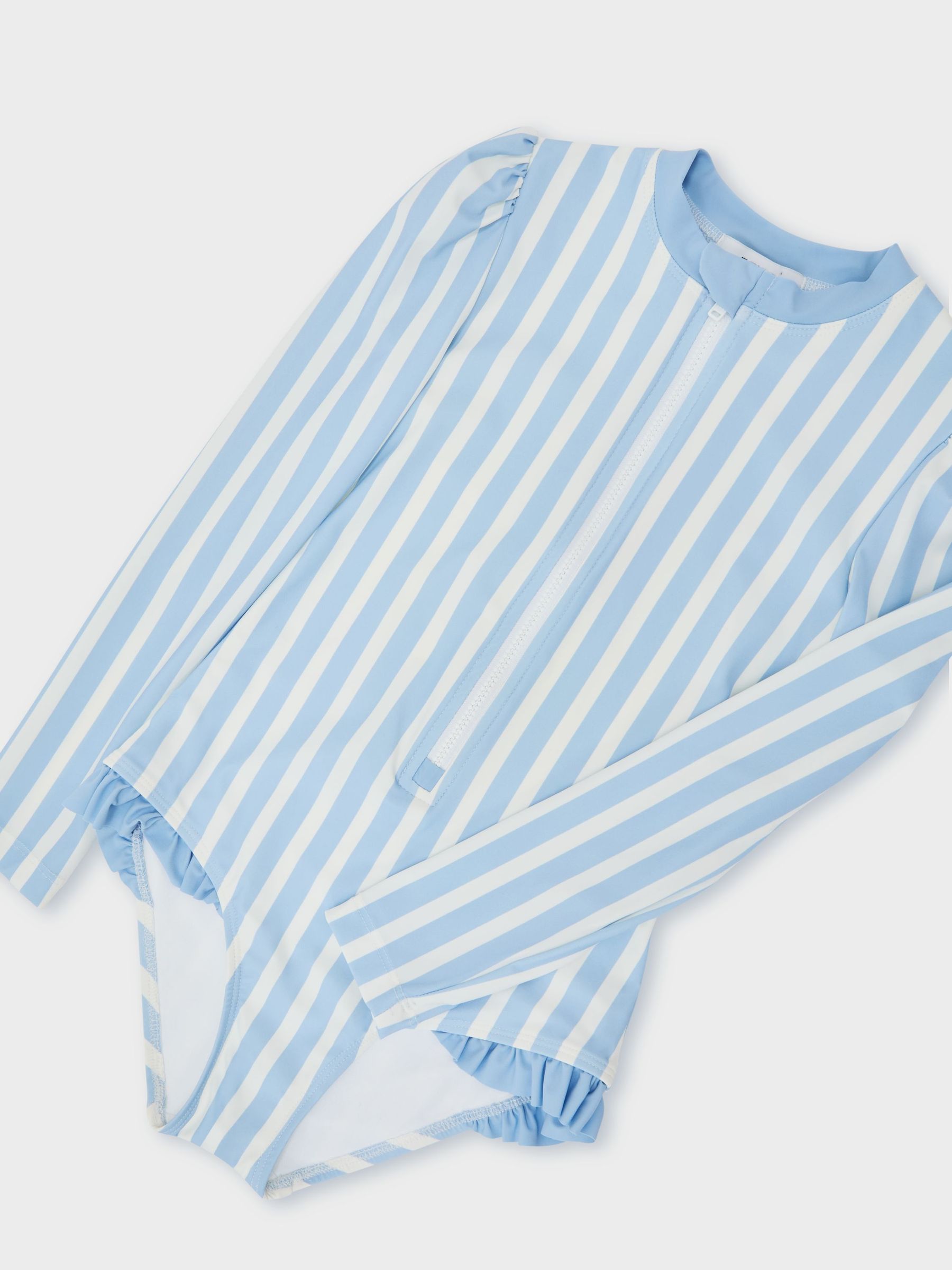 Swimsuits in Blue/Ivory - Image 1 of 3