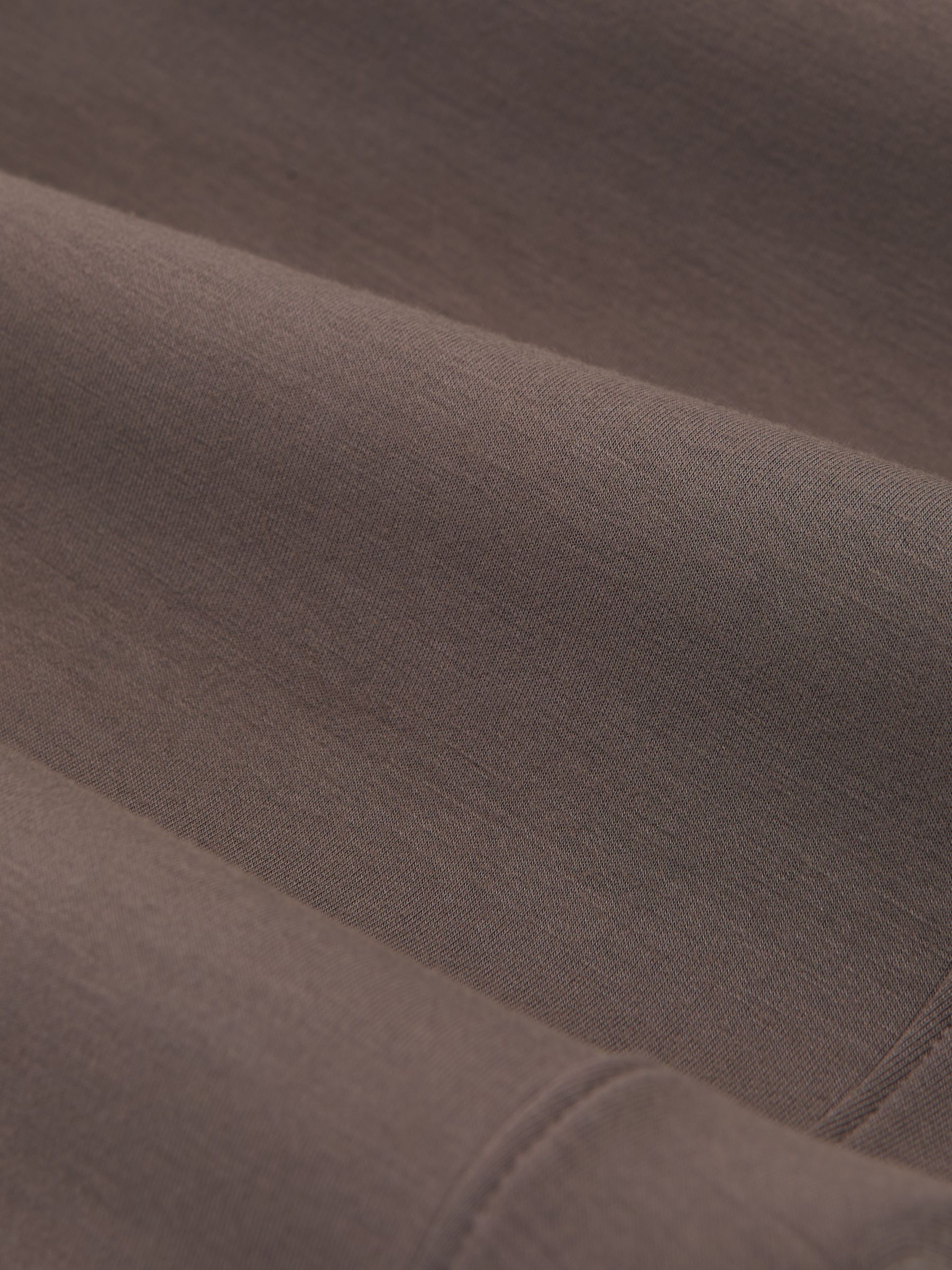 Premium Interlock Tapered Joggers in Taupe Brown - Image 6 of 6