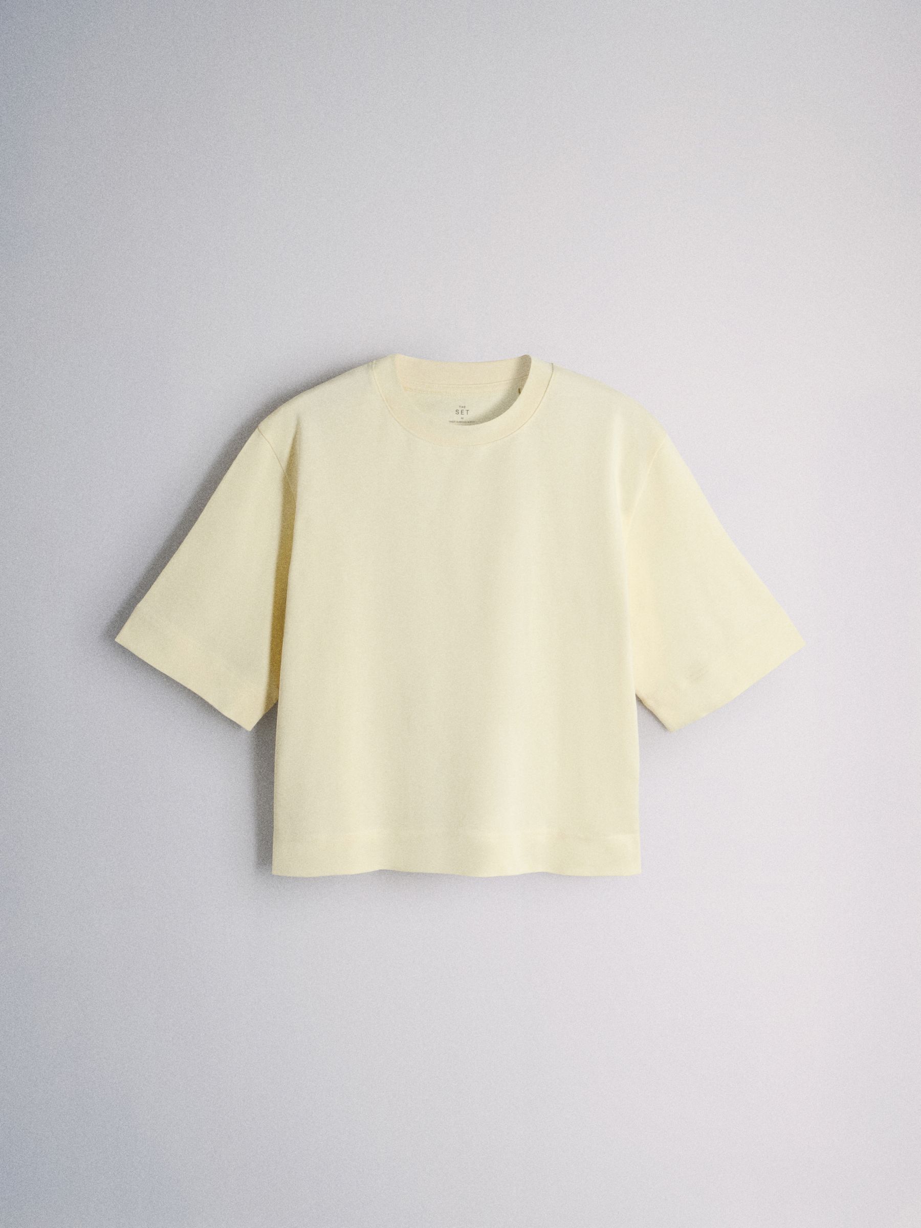 4 Pack Heavyweight Short Sleeve T-Shirts Pastel Blue/Green/Yellow Pink - Image 5 of 7