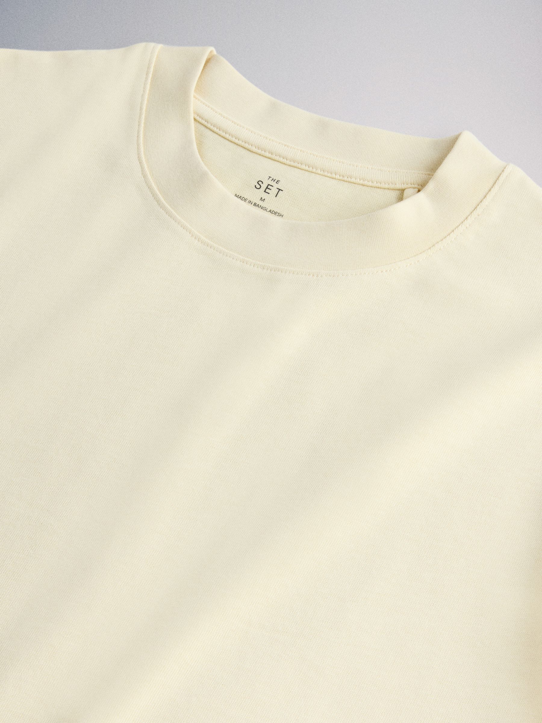 4 Pack Heavyweight Short Sleeve T-Shirts Pastel Blue/Green/Yellow Pink - Image 6 of 7