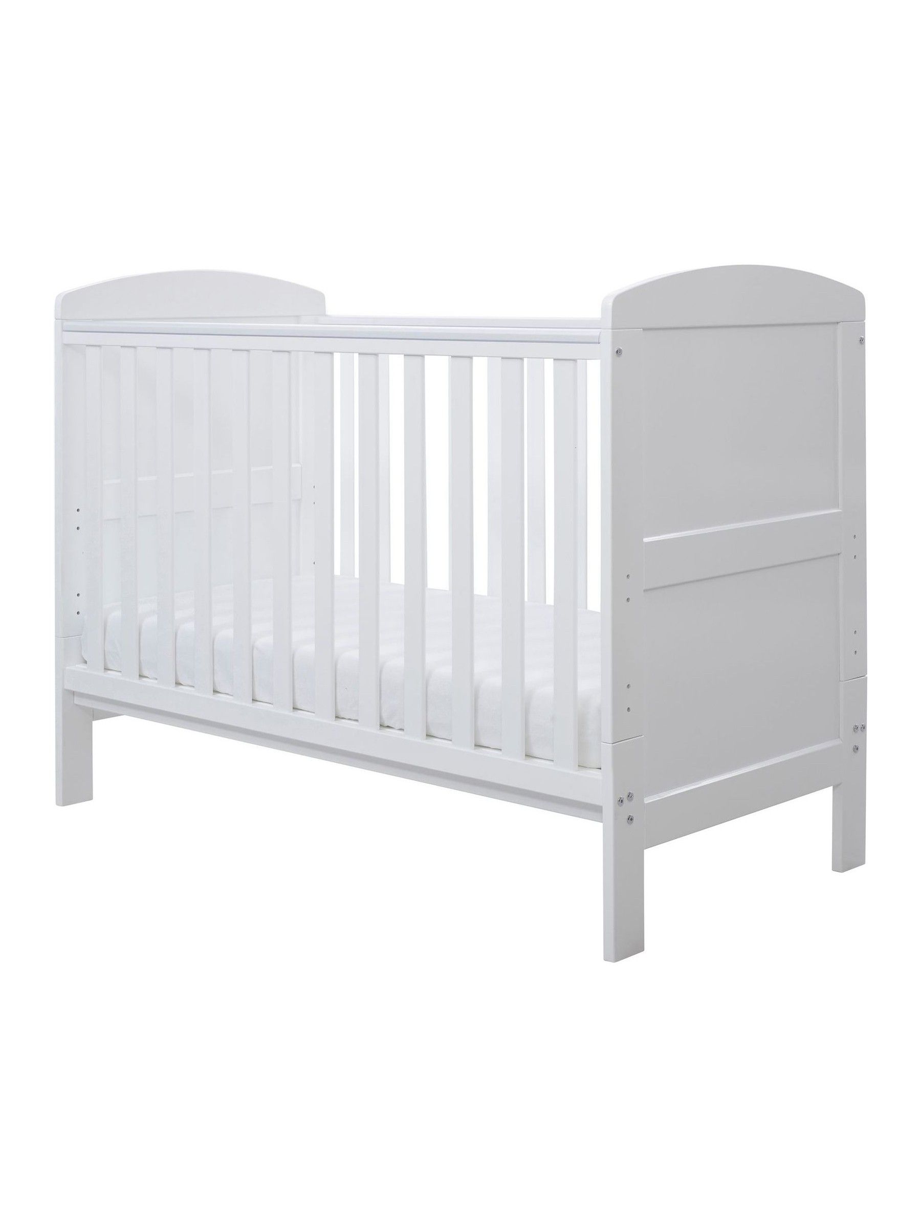 Ickle Bubba White Coleby Space Saver Cot - Image 2 of 6