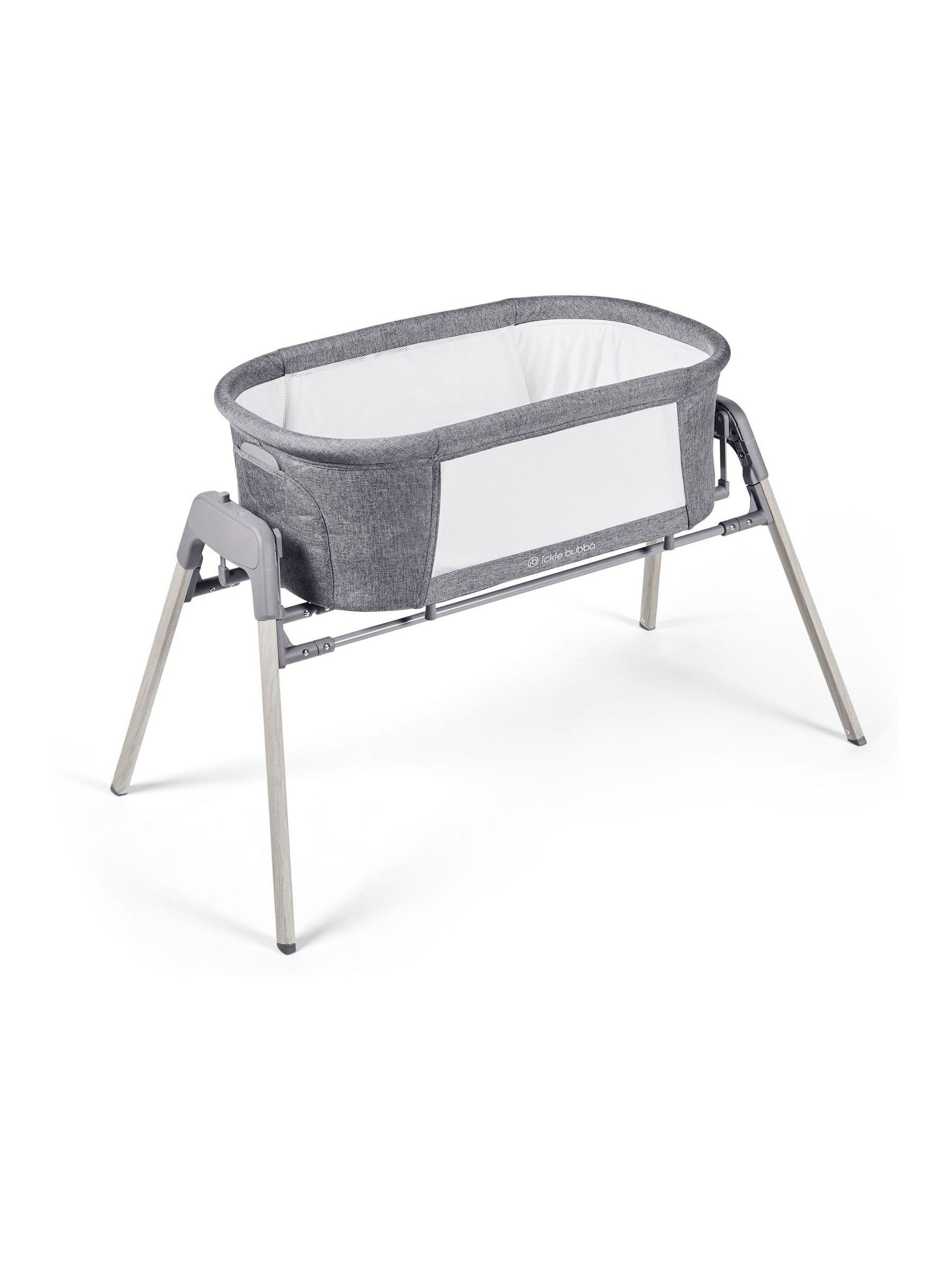 Ickle Bubba Grey Drift Gliding Crib - Image 2 of 6