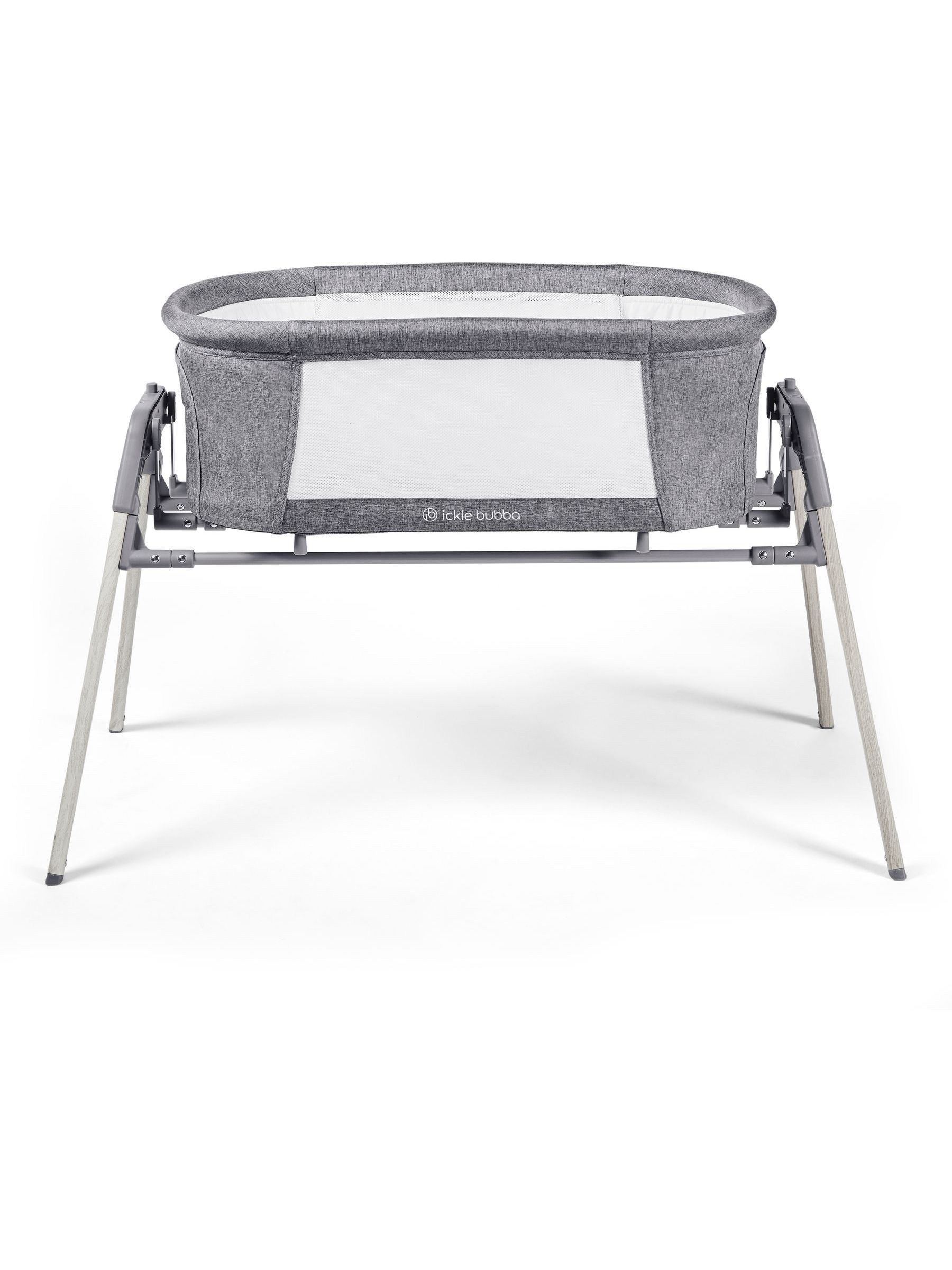 Ickle Bubba Grey Drift Gliding Crib - Image 3 of 6