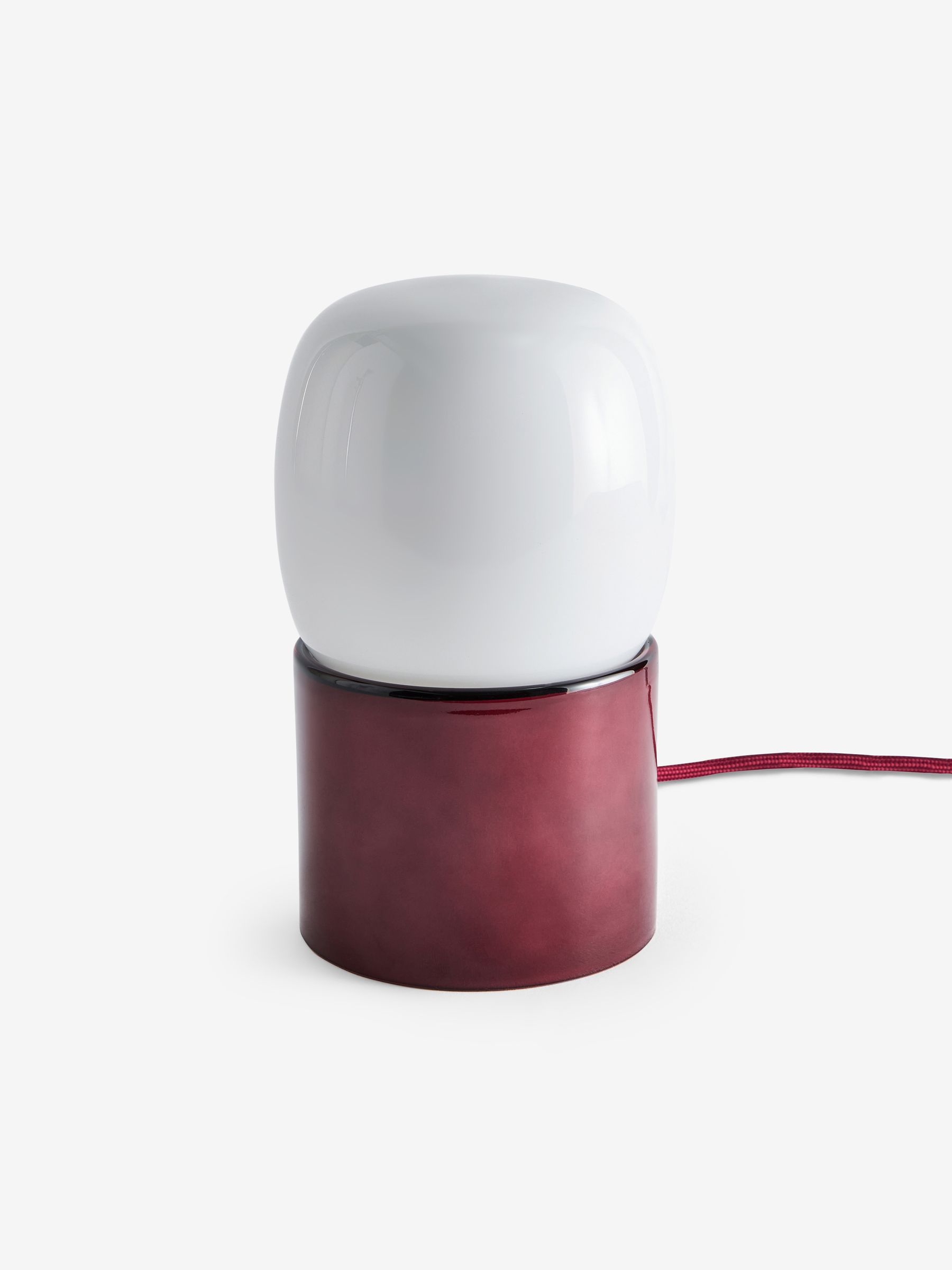 Kit Table Lamp in Burgundy Red - Image 5 of 5