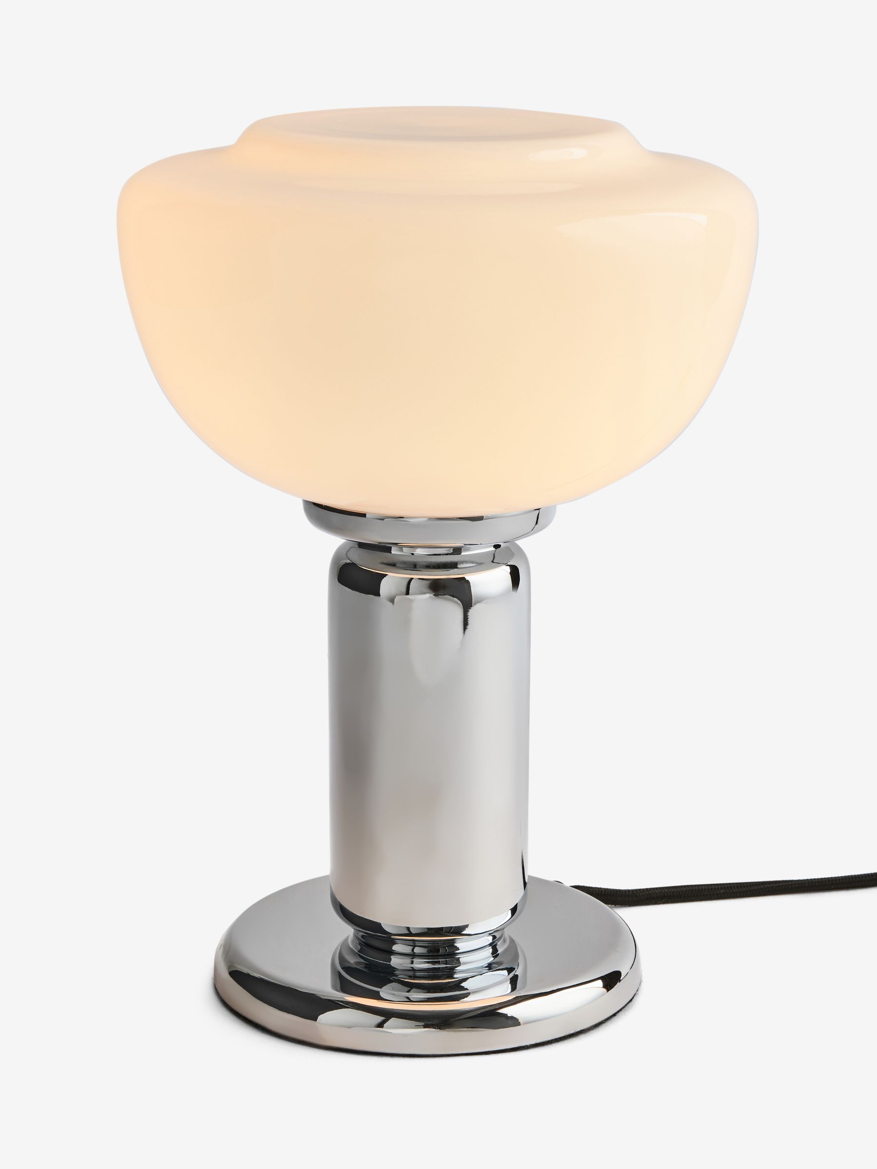 Monroe Table Lamp in Chrome - Image 4 of 5