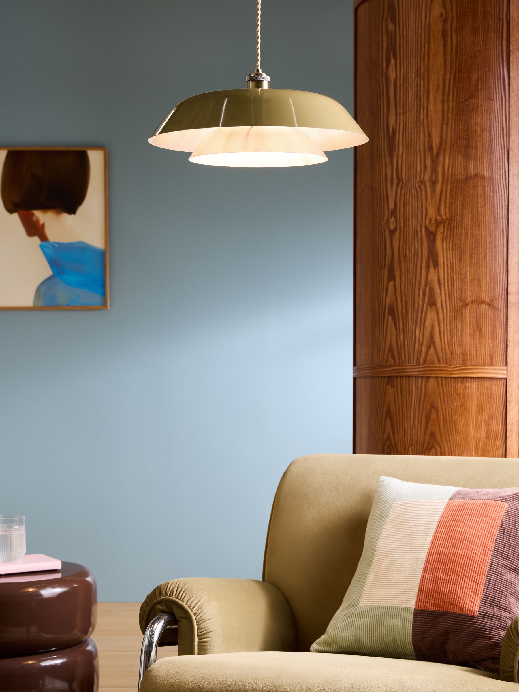 Eero Easy Fit Shade in Chrome - Image 1 of 5 Eero Easy Fit Shade in Chrome - Image 1 of 5