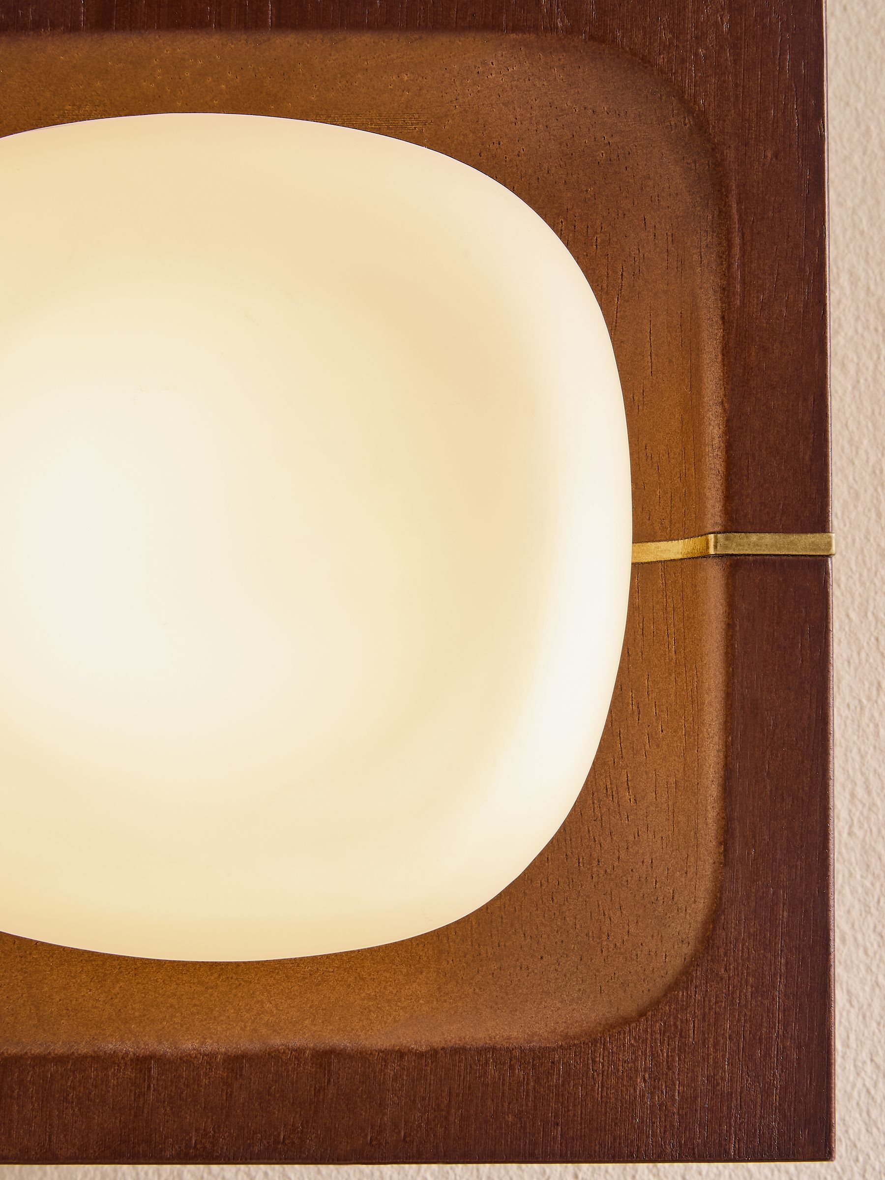Coffer Wall Light in Wood - Image 3 of 5