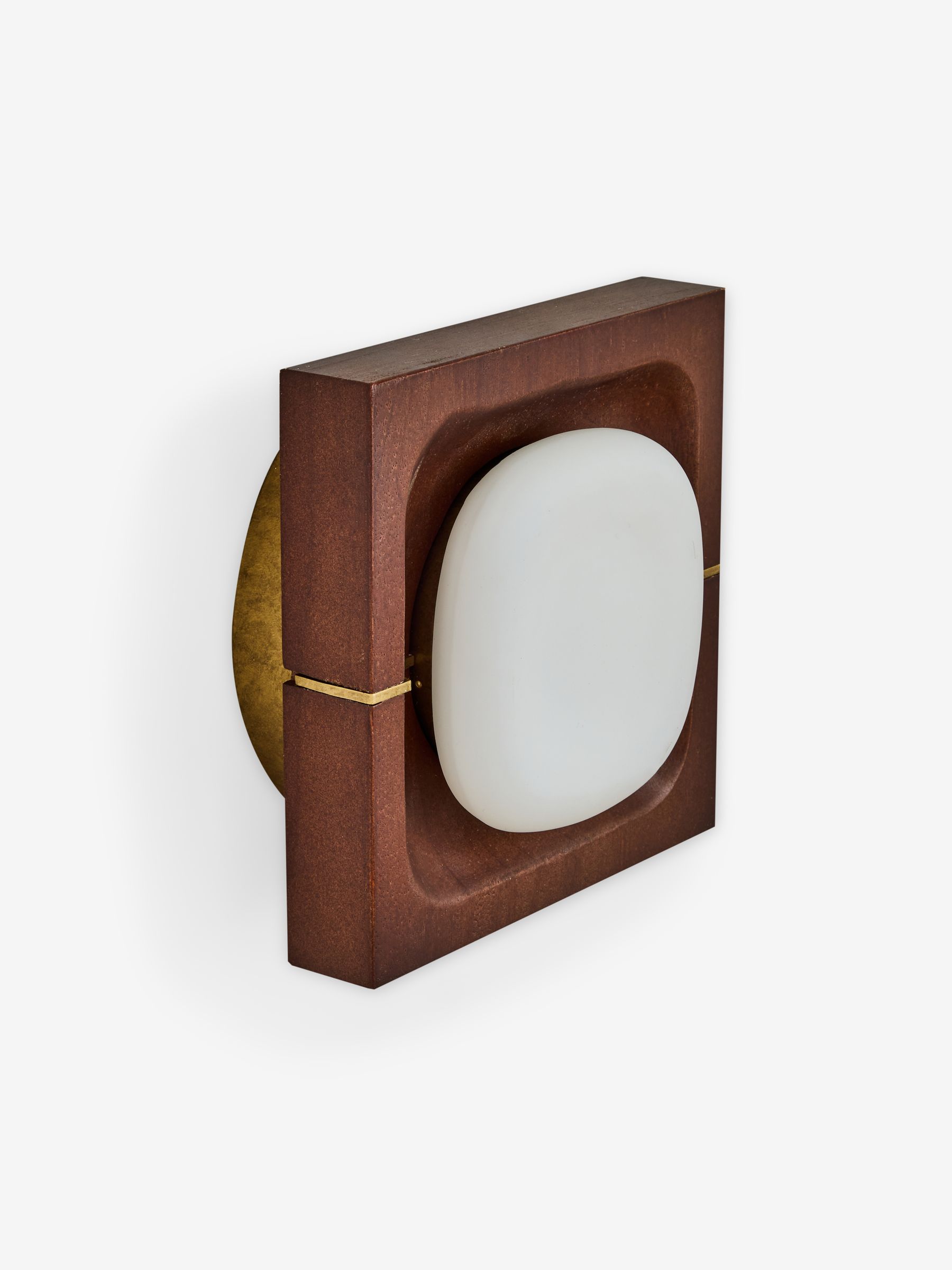 Coffer Wall Light in Wood - Image 5 of 5
