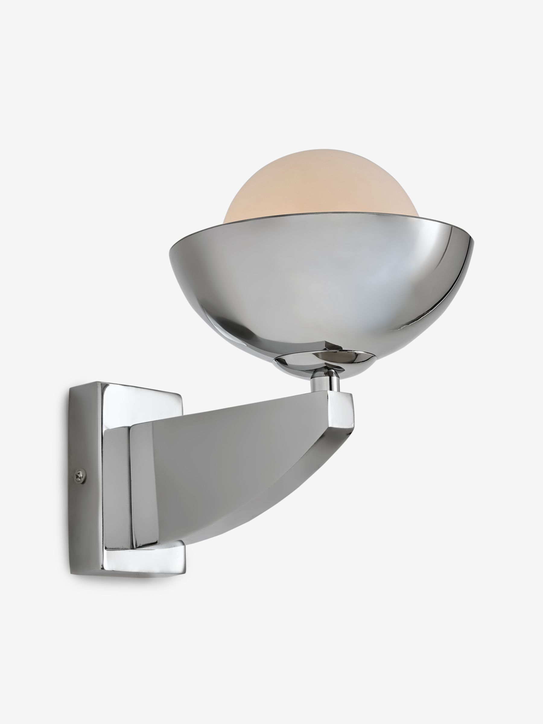 Layla Wall Light in Chrome - Image 5 of 6