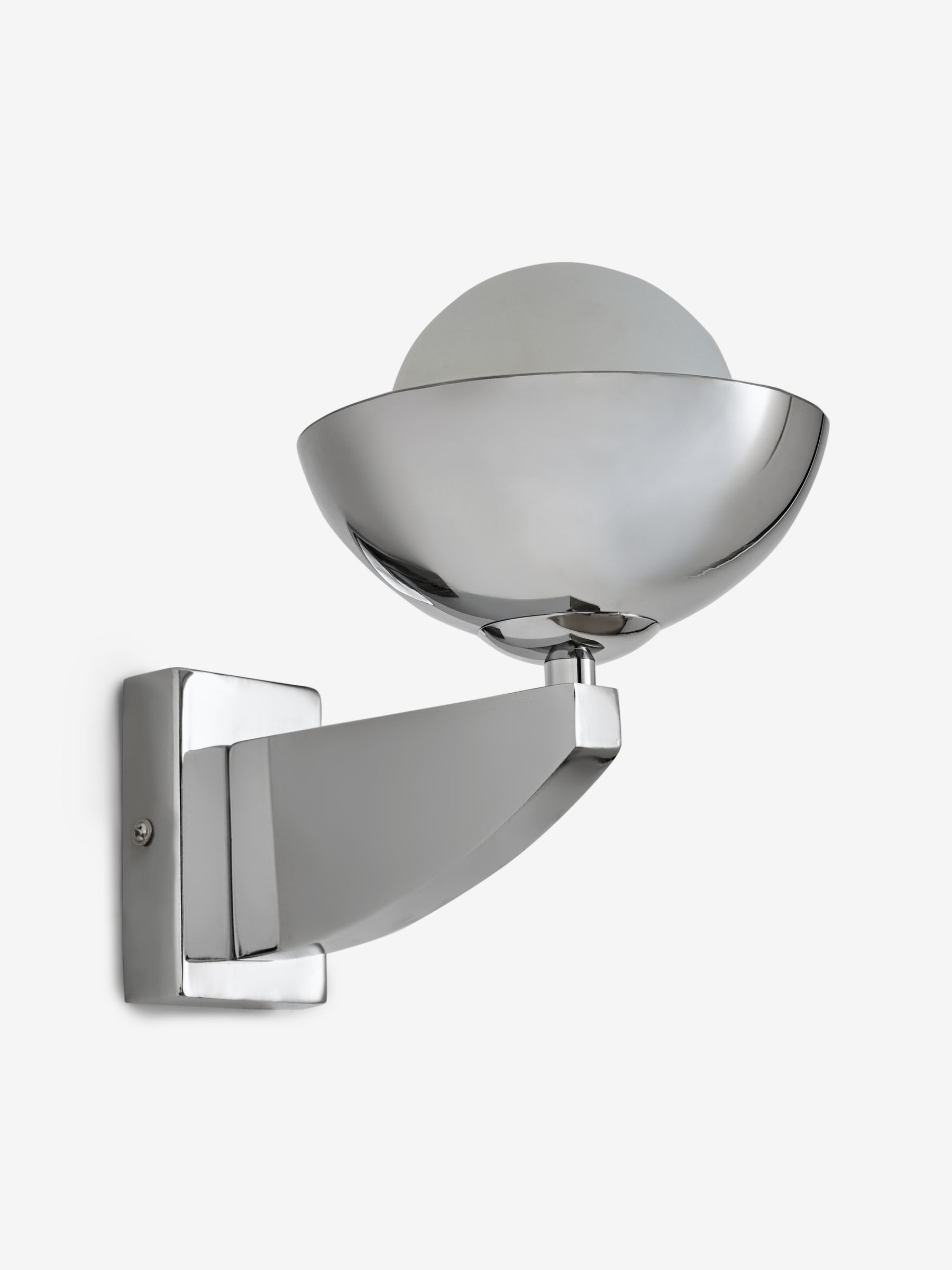 Layla Wall Light in Chrome - Image 6 of 6