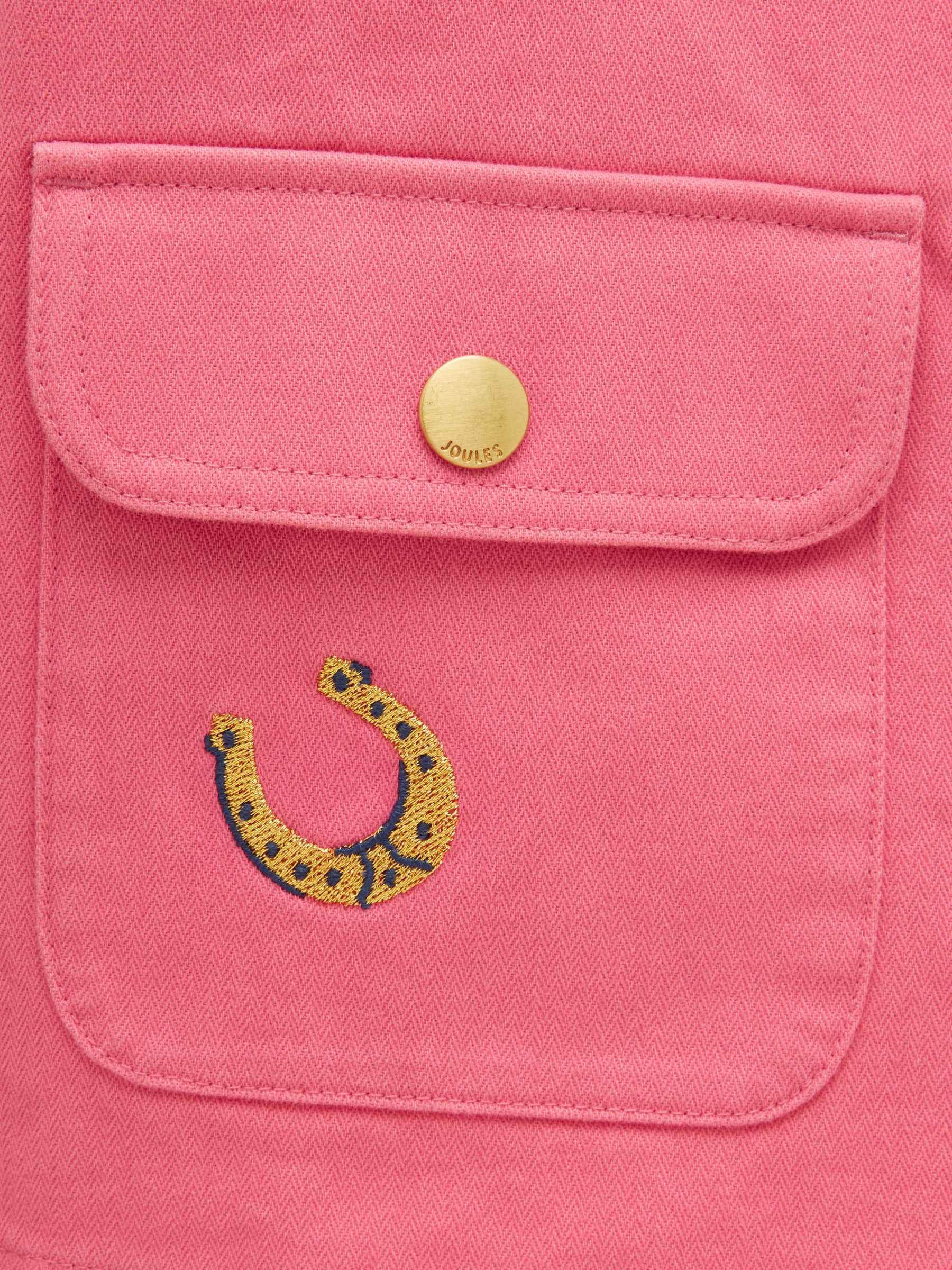 Girls' Langley Pink Embroidered Item Jacket - Image 5 of 5