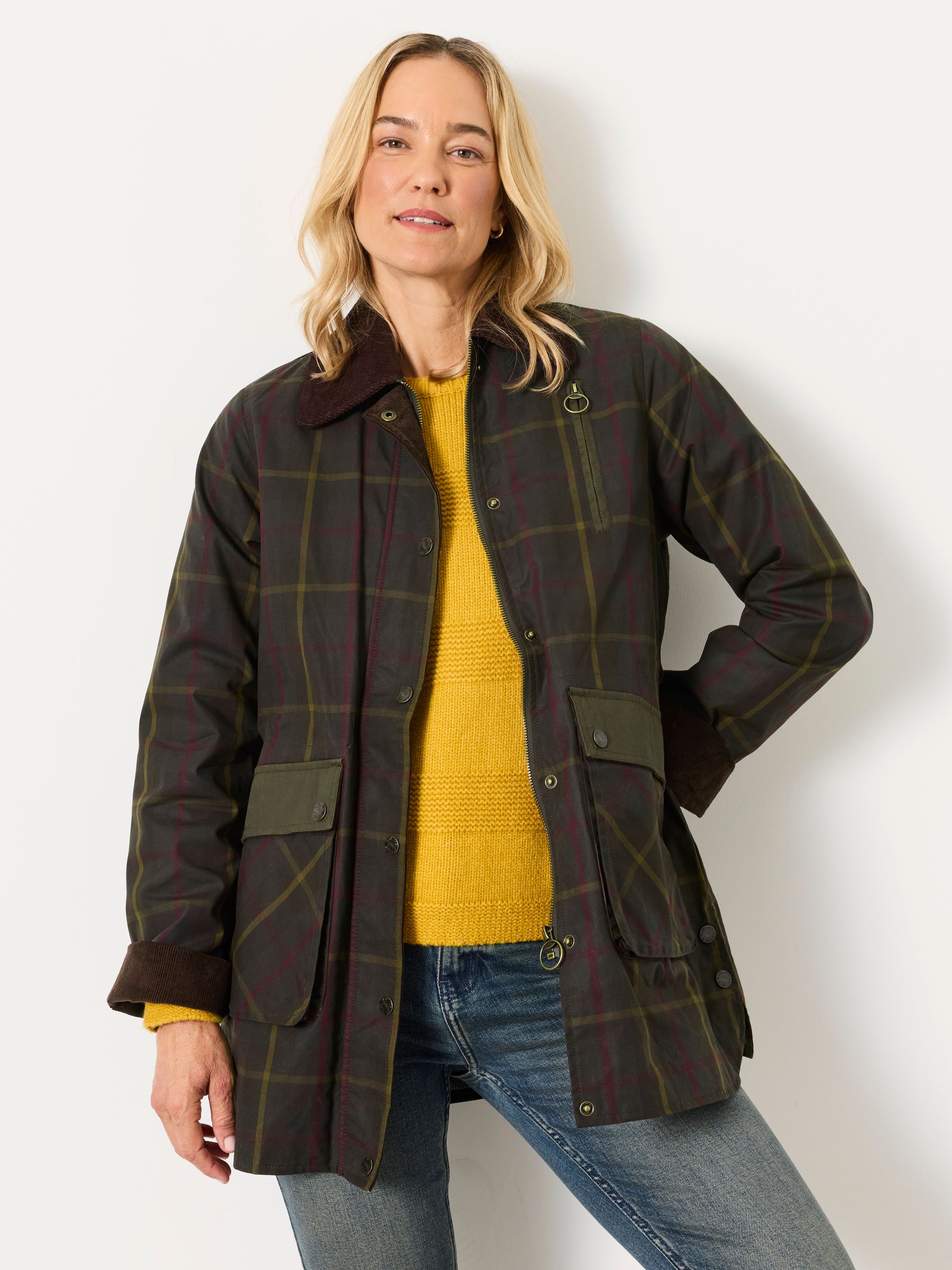 Kent Green Check Barn Jacket - Image 1 of 6
