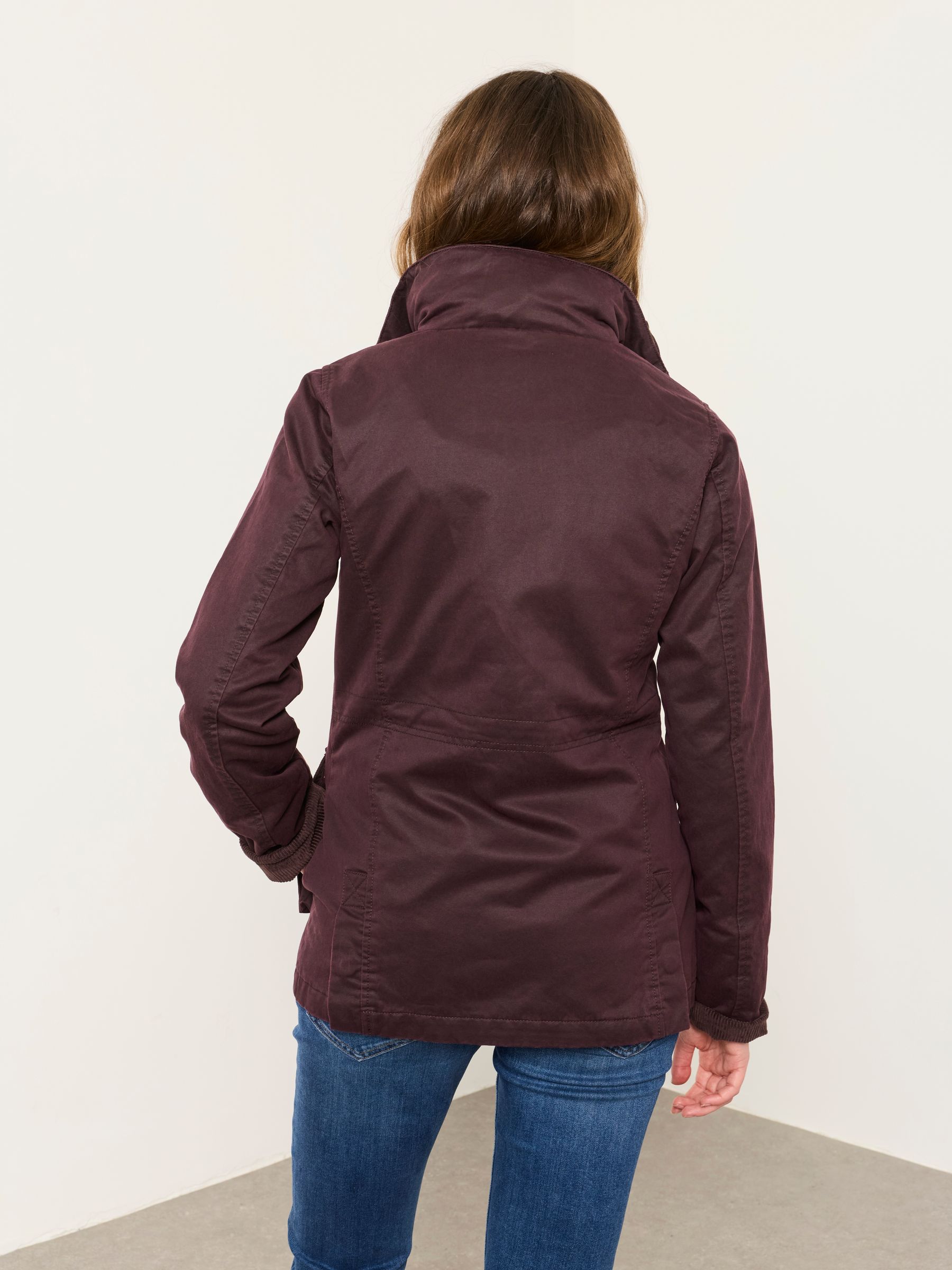 Heritage Jacket in Plum Purple - Image 2 of 6