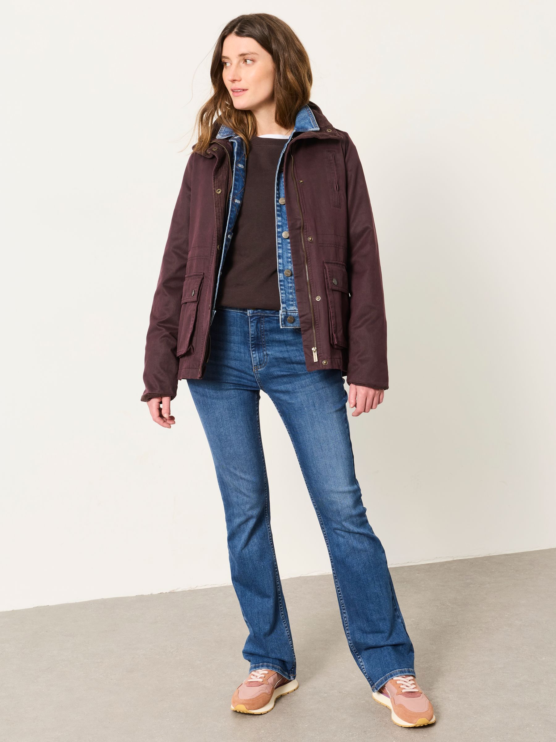 Heritage Jacket in Plum Purple - Image 4 of 6