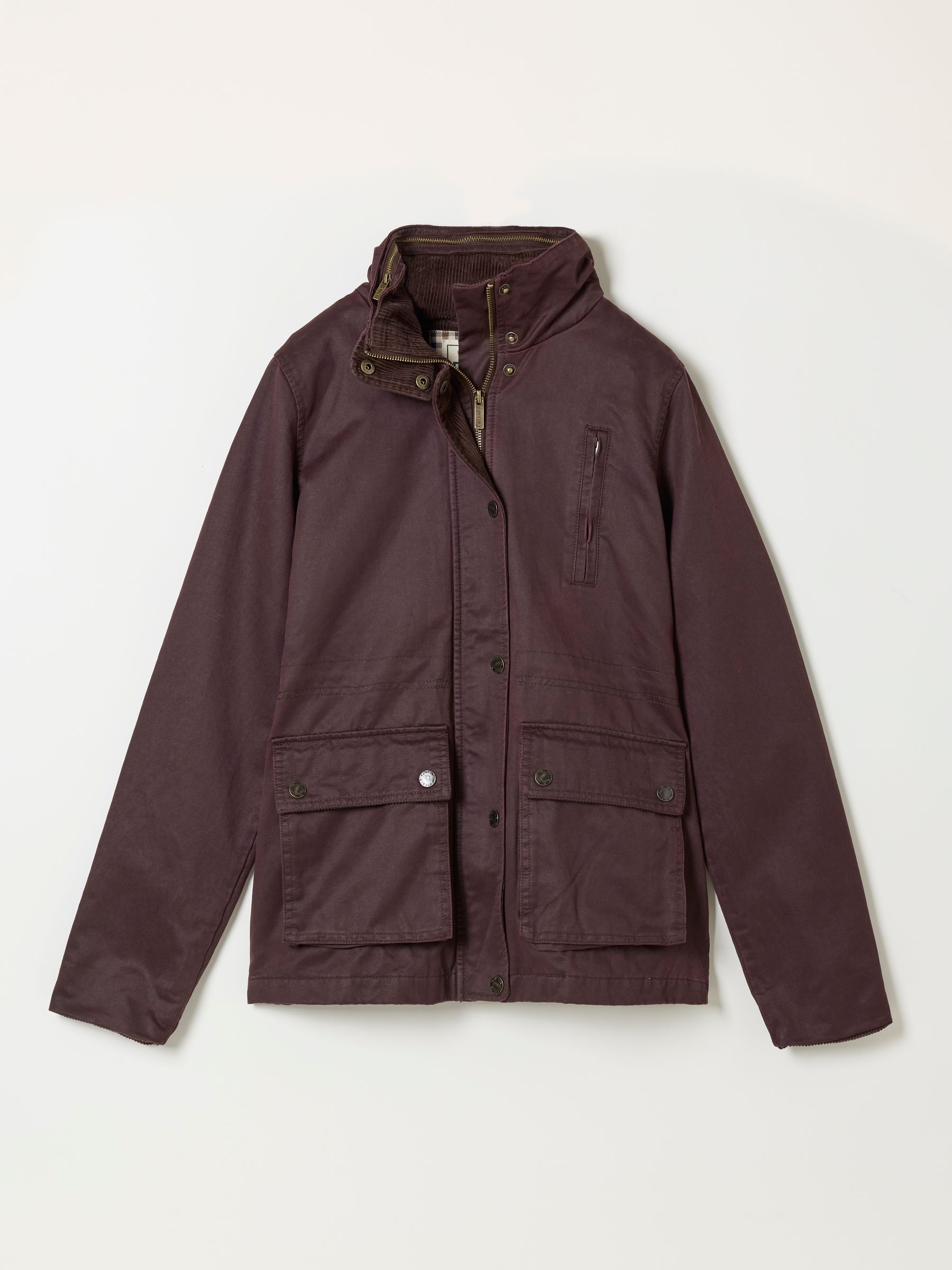 Heritage Jacket in Plum Purple - Image 6 of 6 Heritage Jacket in Plum Purple - Image 6 of 6