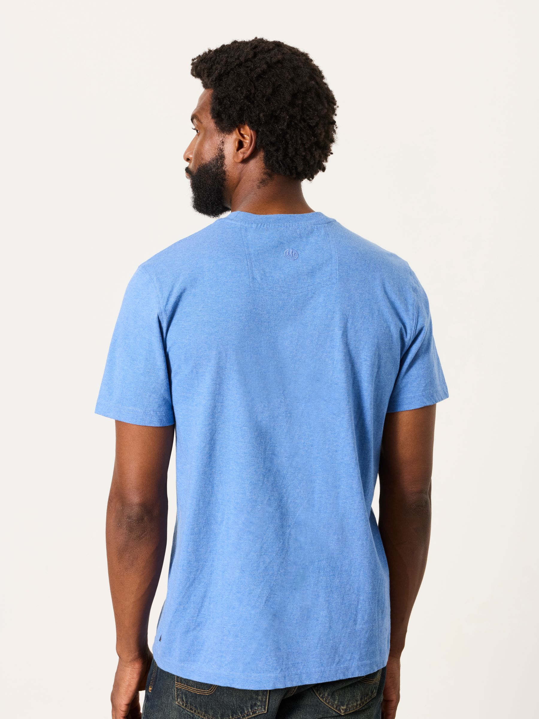 Chambray Blue Book Bike Graphic T-Shirt - Image 2 of 6