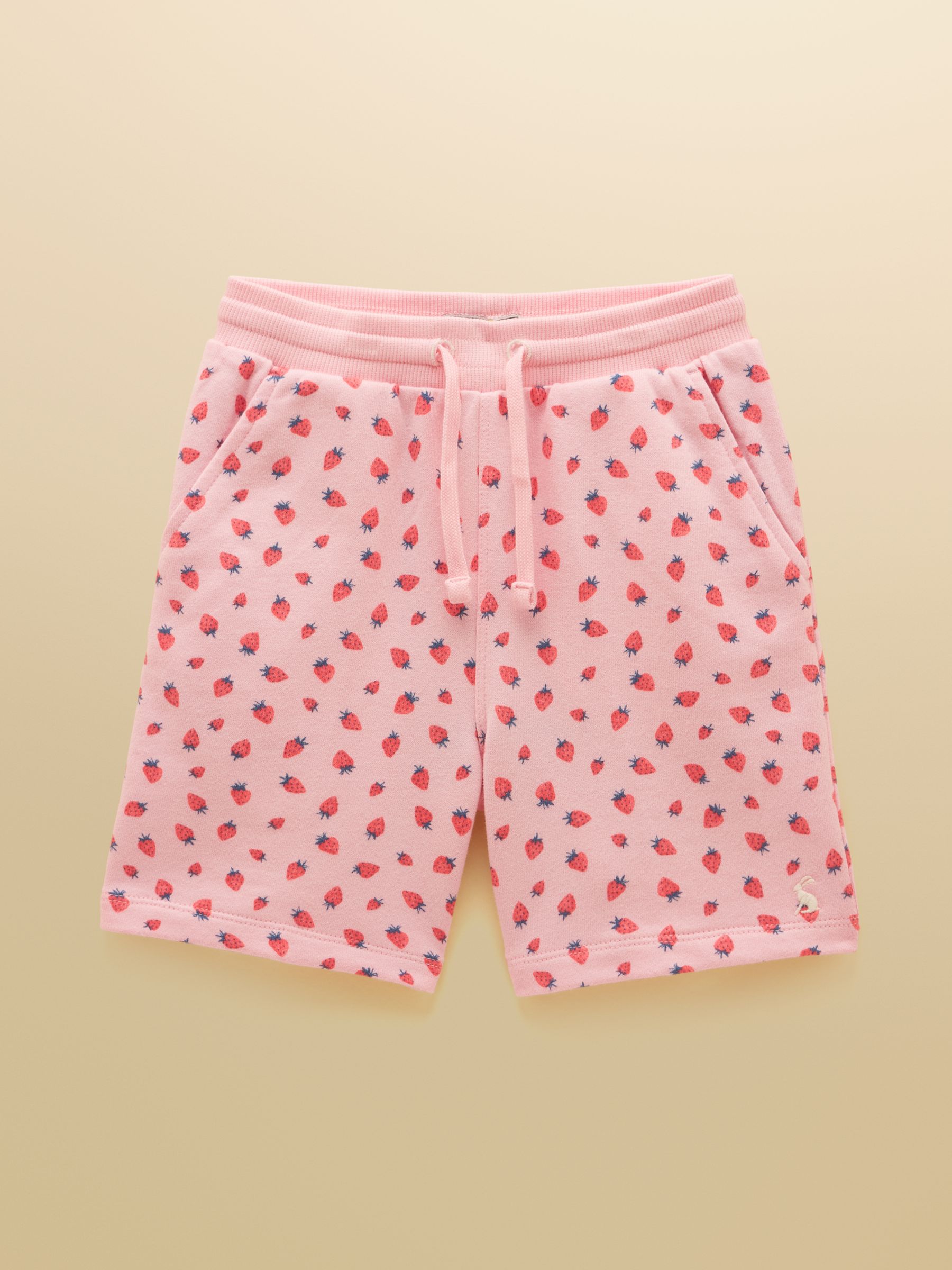 Kids' Pink Quater Zip Sweatshirt and Shorts Set - Image 4 of 9