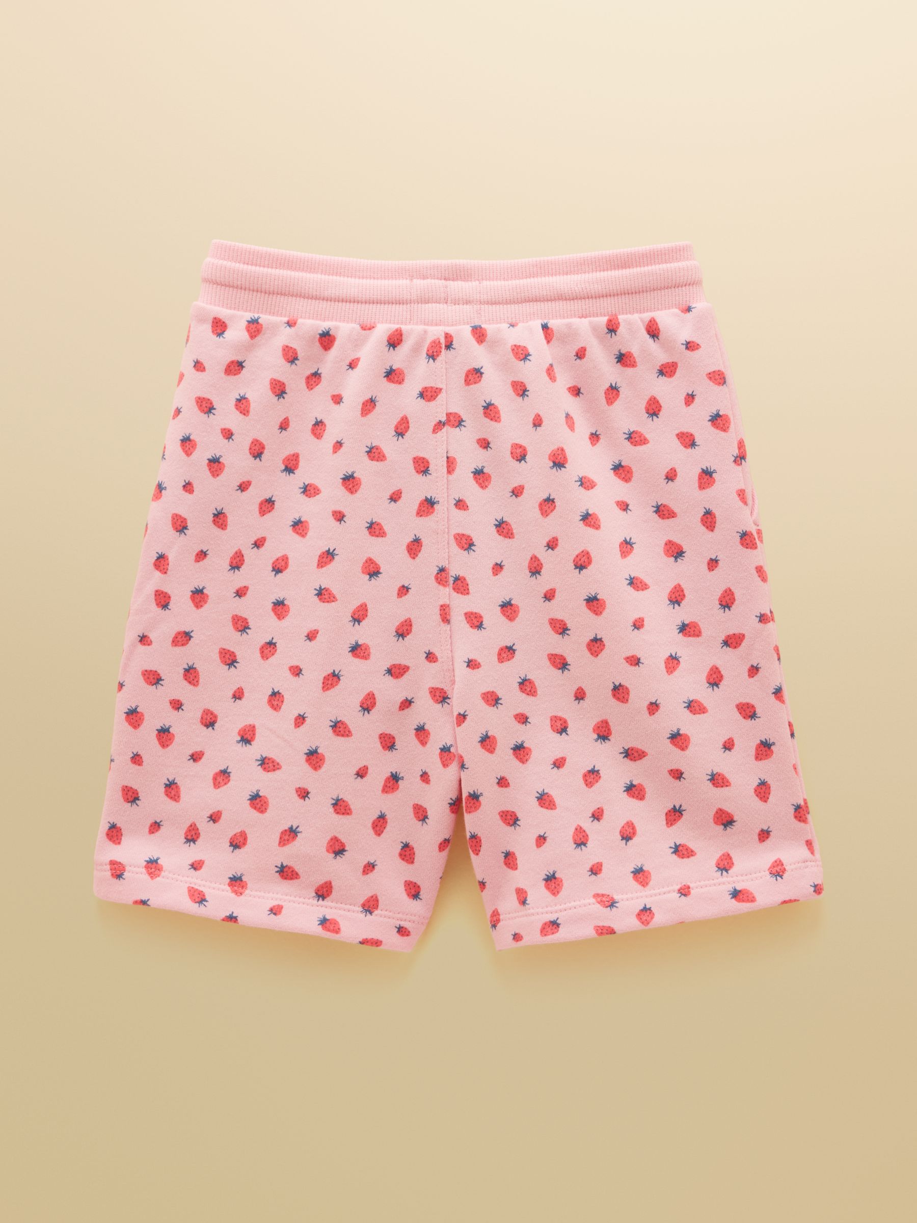 Kids' Pink Quater Zip Sweatshirt and Shorts Set - Image 5 of 9