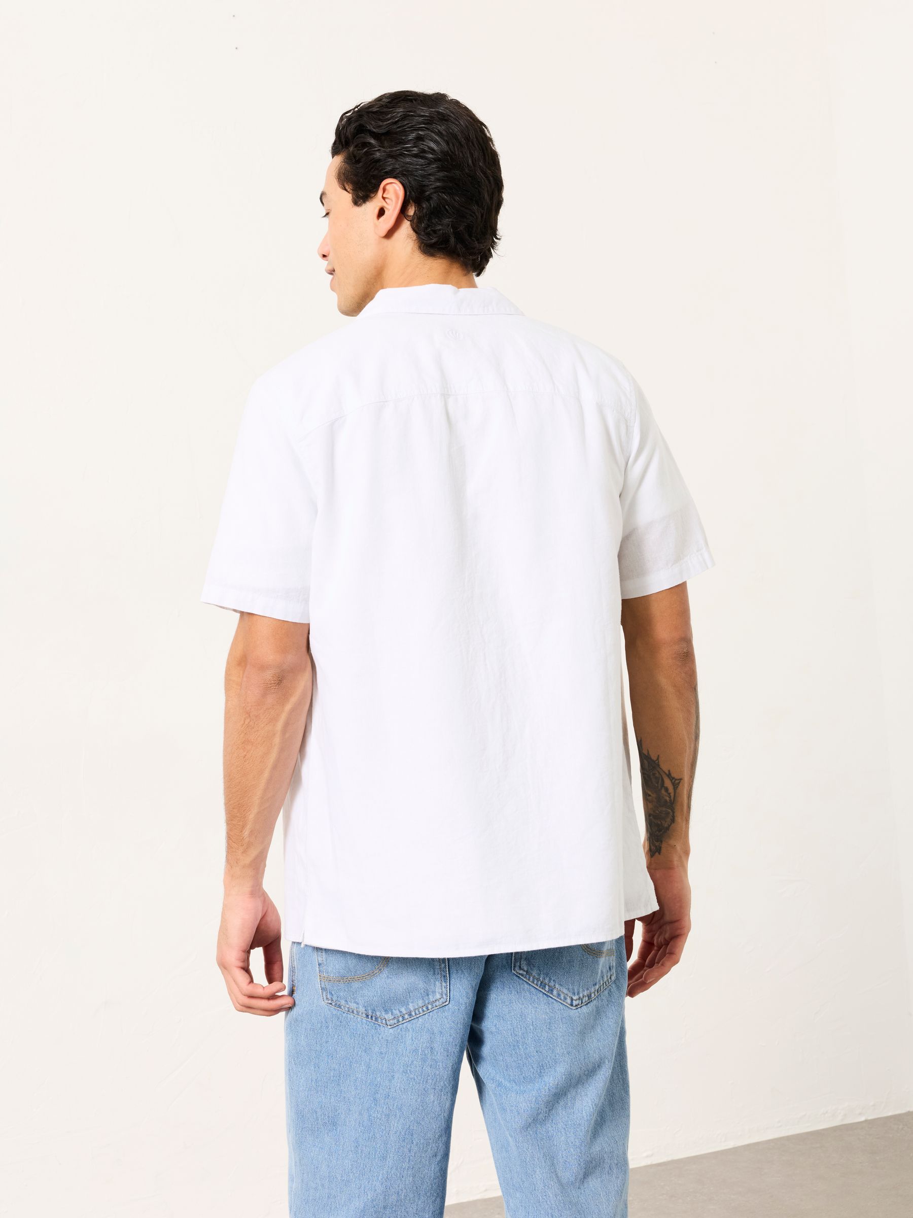 Bugle White Short Sleeve Shirt - Image 2 of 5