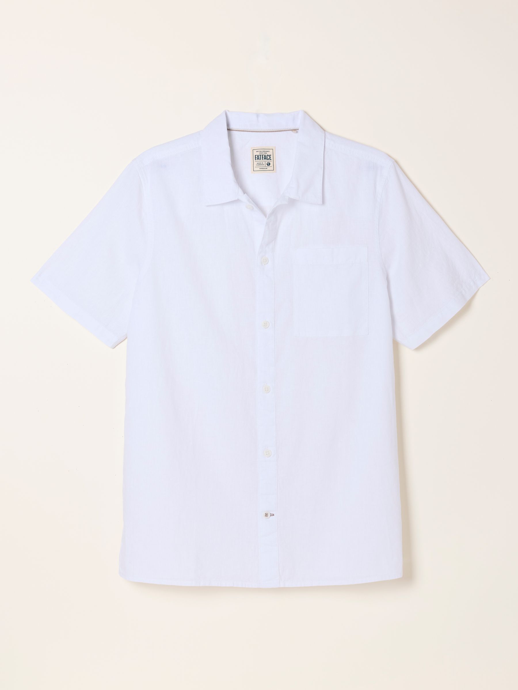 Bugle White Short Sleeve Shirt - Image 5 of 5