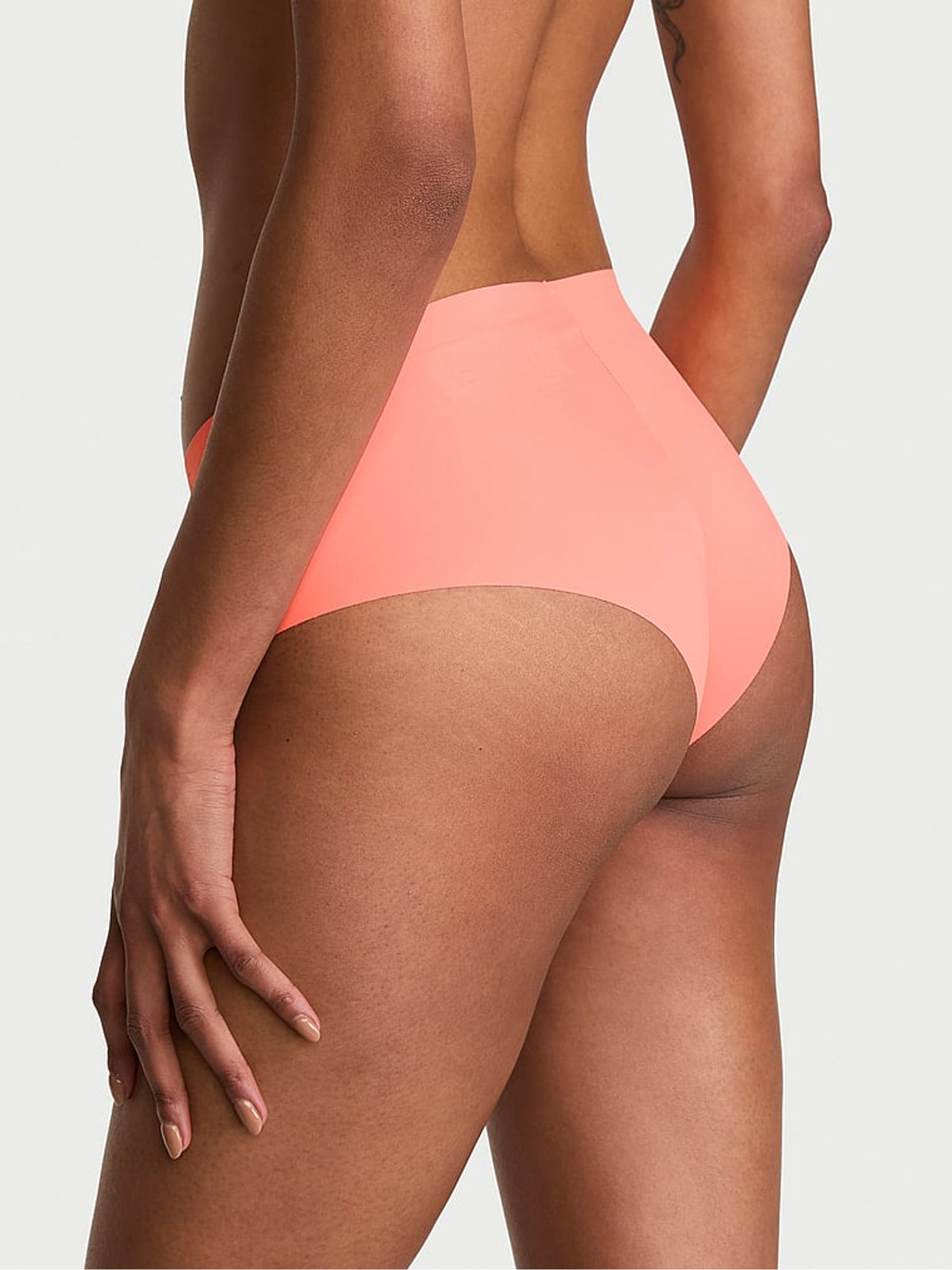 Coral Orange Cheeky Knickers - Image 2 of 2