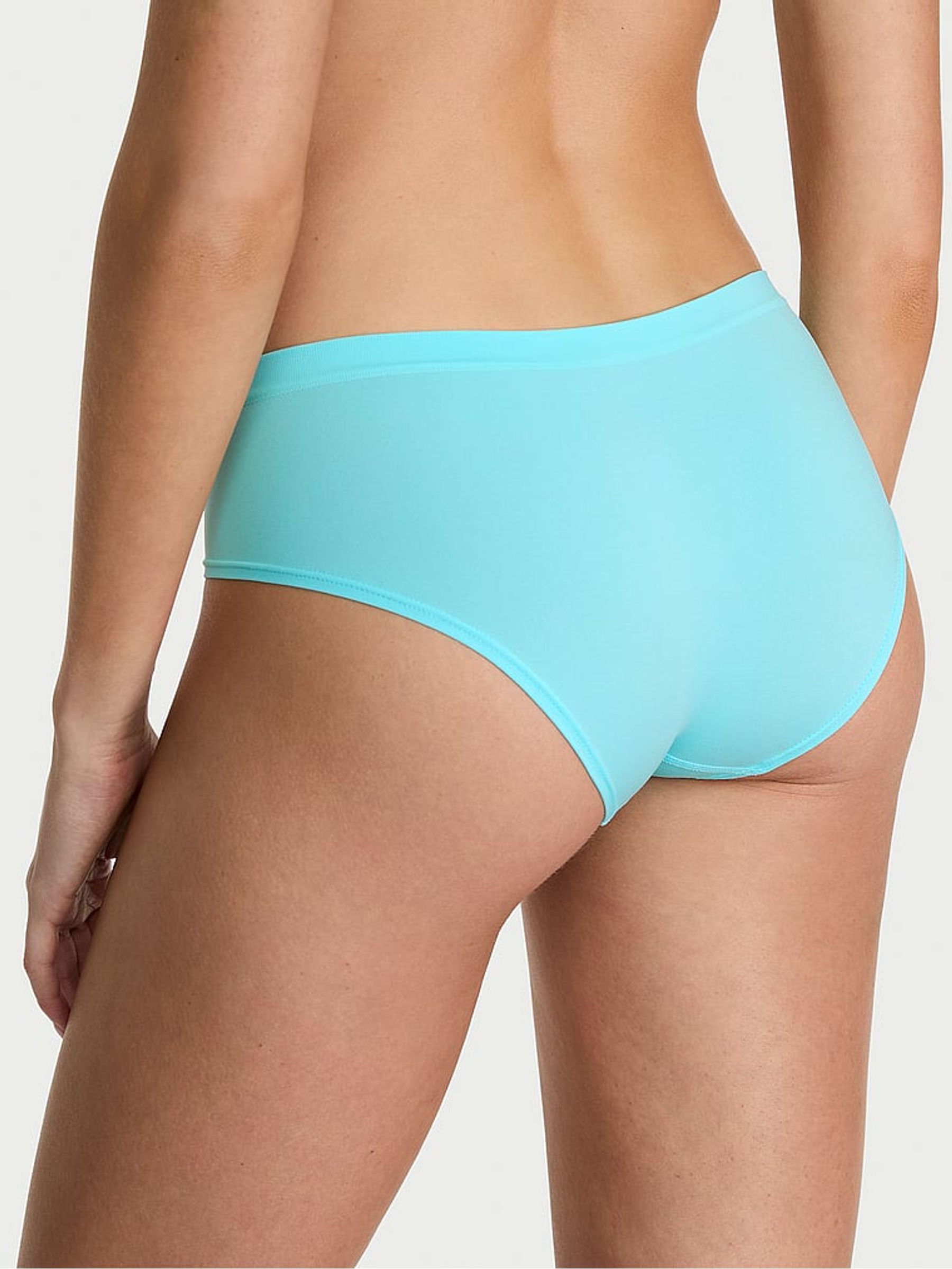 Pure Aqua Blue Hipster Knickers - Image 2 of 2 Pure Aqua Blue Hipster Knickers - Image 2 of 2