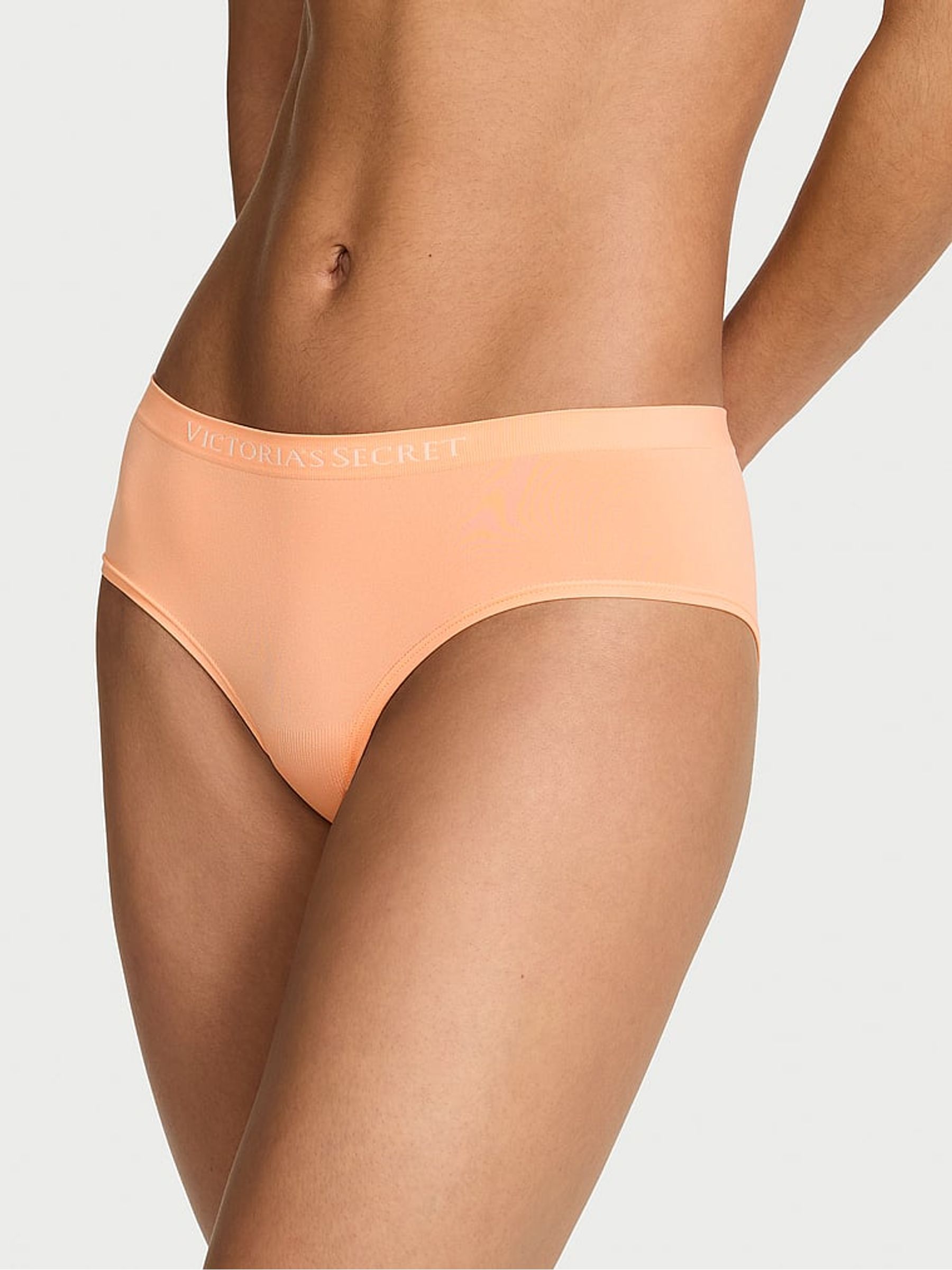 Sunlit Apricot Orange Hipster Knickers - Image 1 of 2