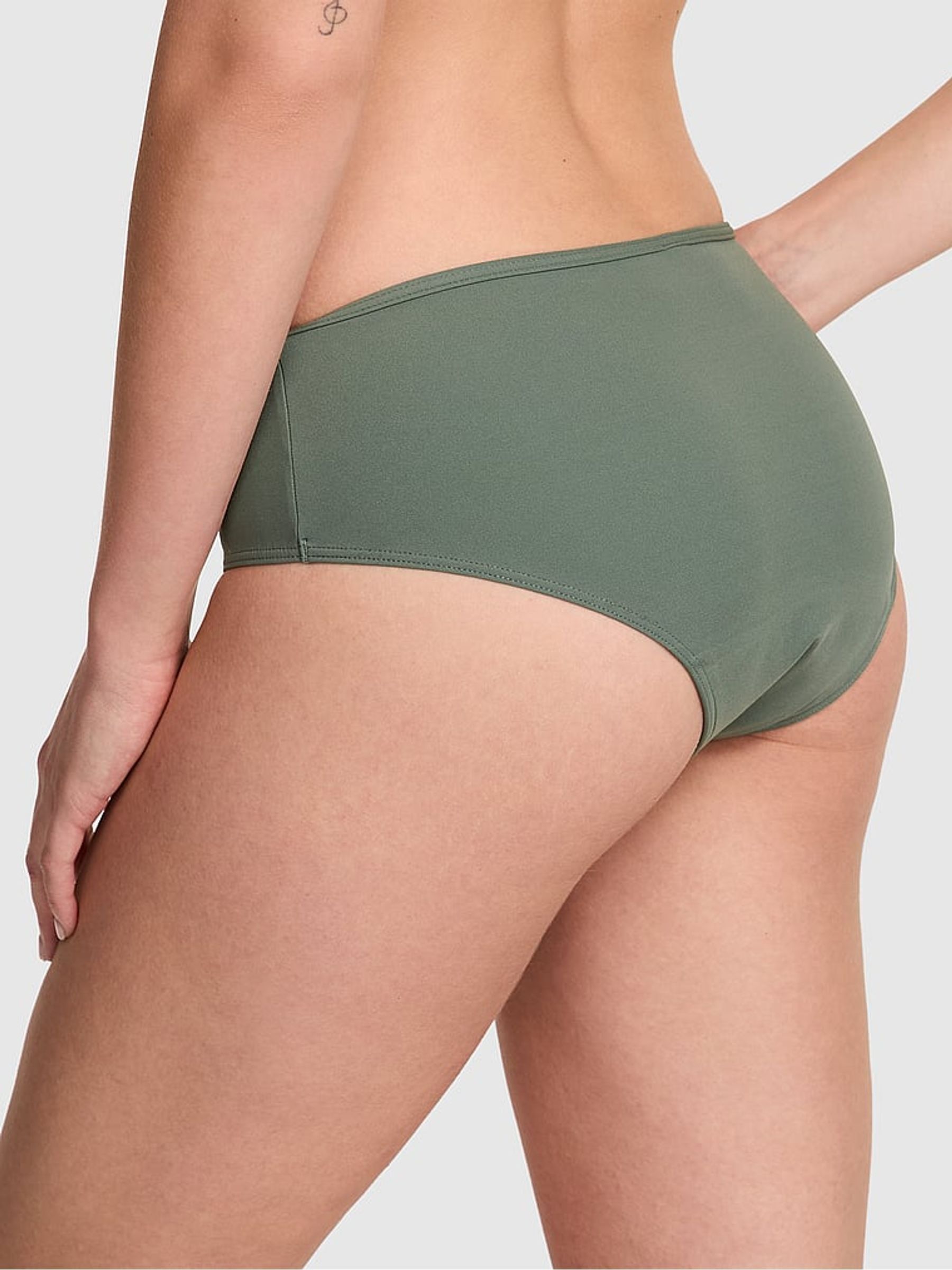 Faded Sage Green Hipster Period Knickers - Image 2 of 2