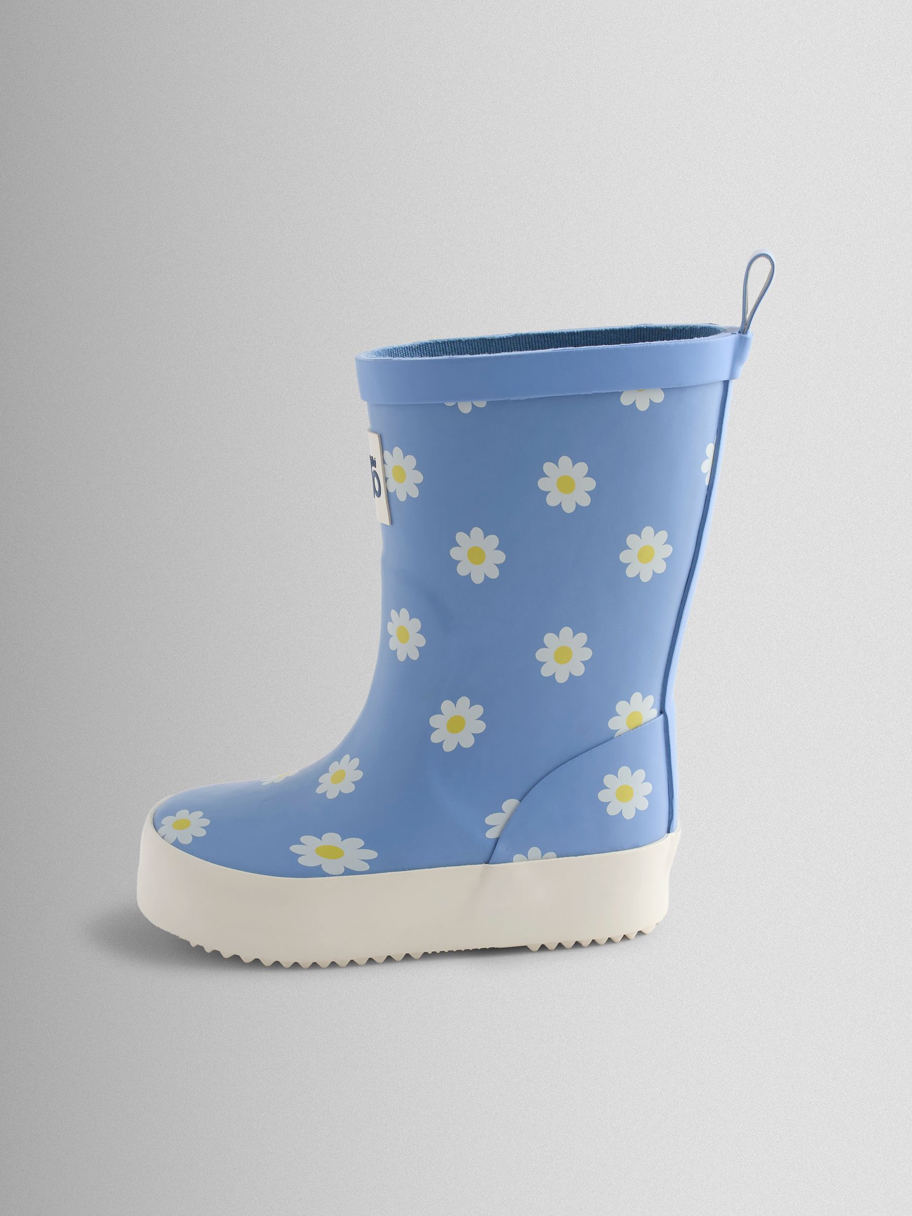 Blue Daisy Print Wellies - Image 4 of 5