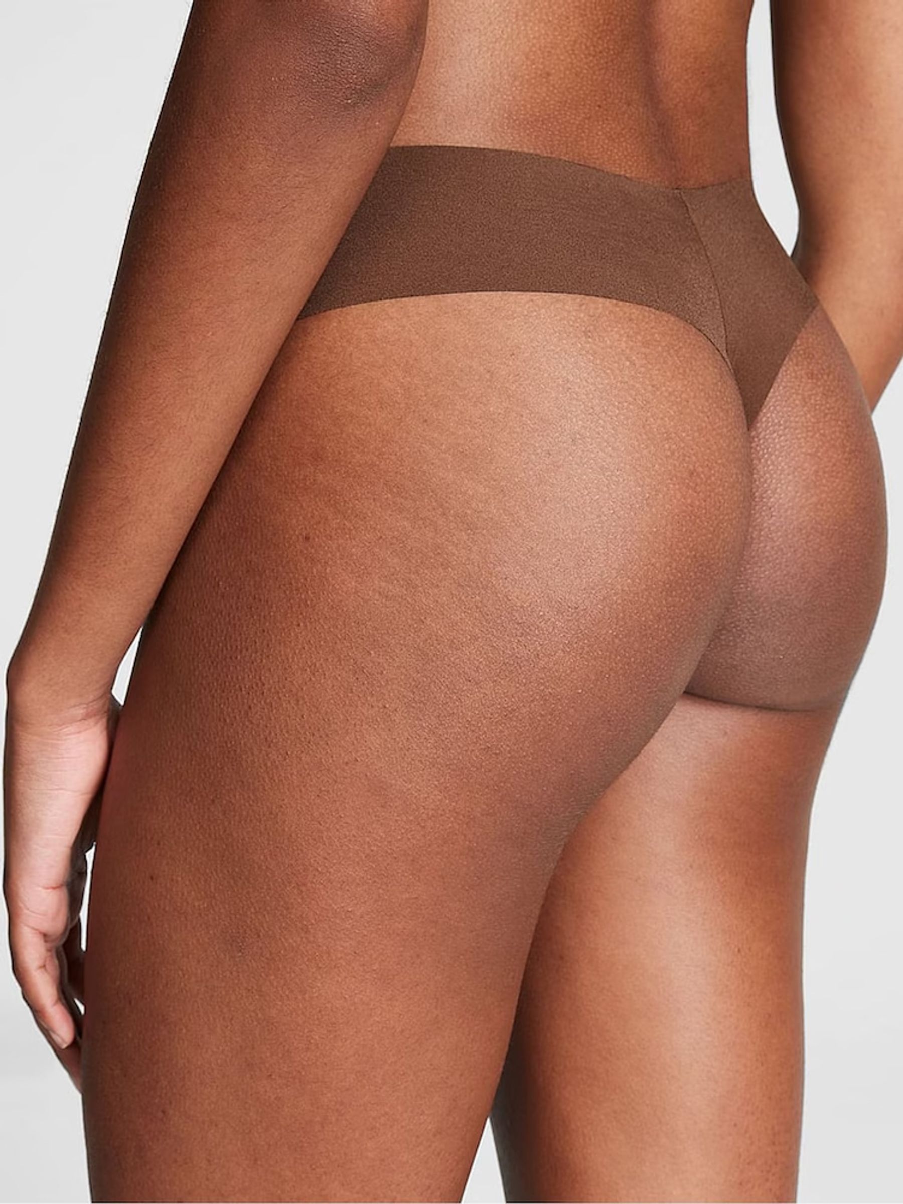 Nude/Tiger/Brown/Black Thong Knickers 5 Pack Knickers - Image 3 of 3 Nude/Tiger/Brown/Black Thong Knickers 5 Pack Knickers - Image 3 of 3