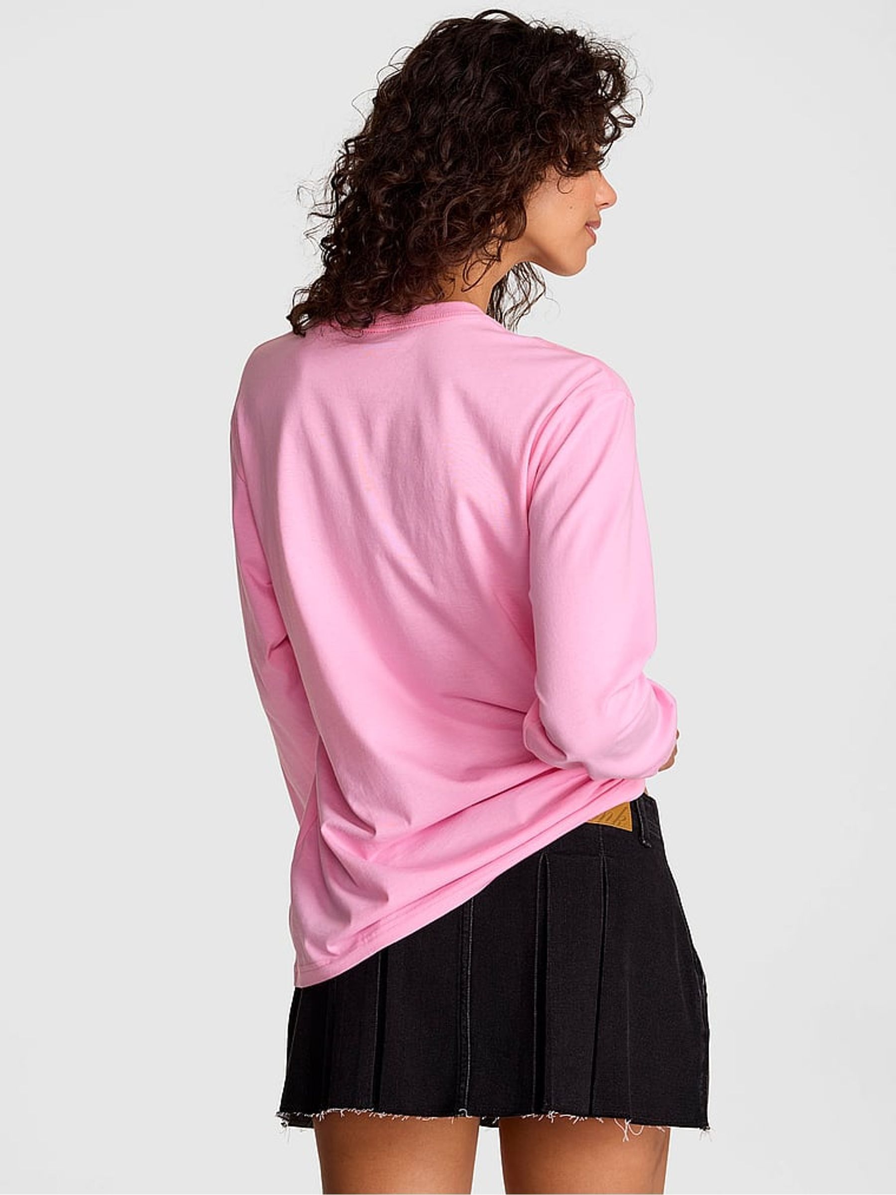 Pink Lollipop Cotton Long Sleeve T-Shirt - Image 2 of 2