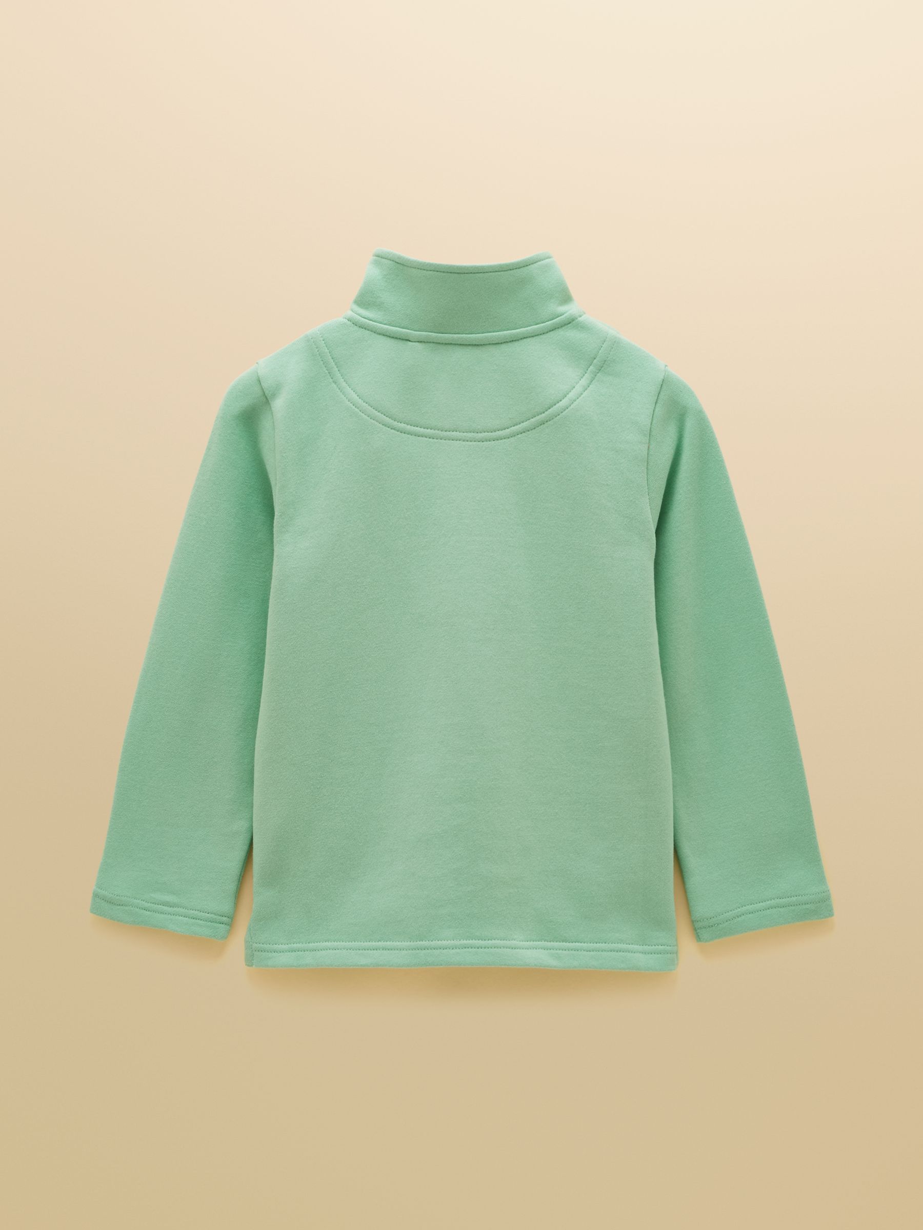 Green 1/4 Zip Sweat and Sweat Short Set - Image 3 of 9