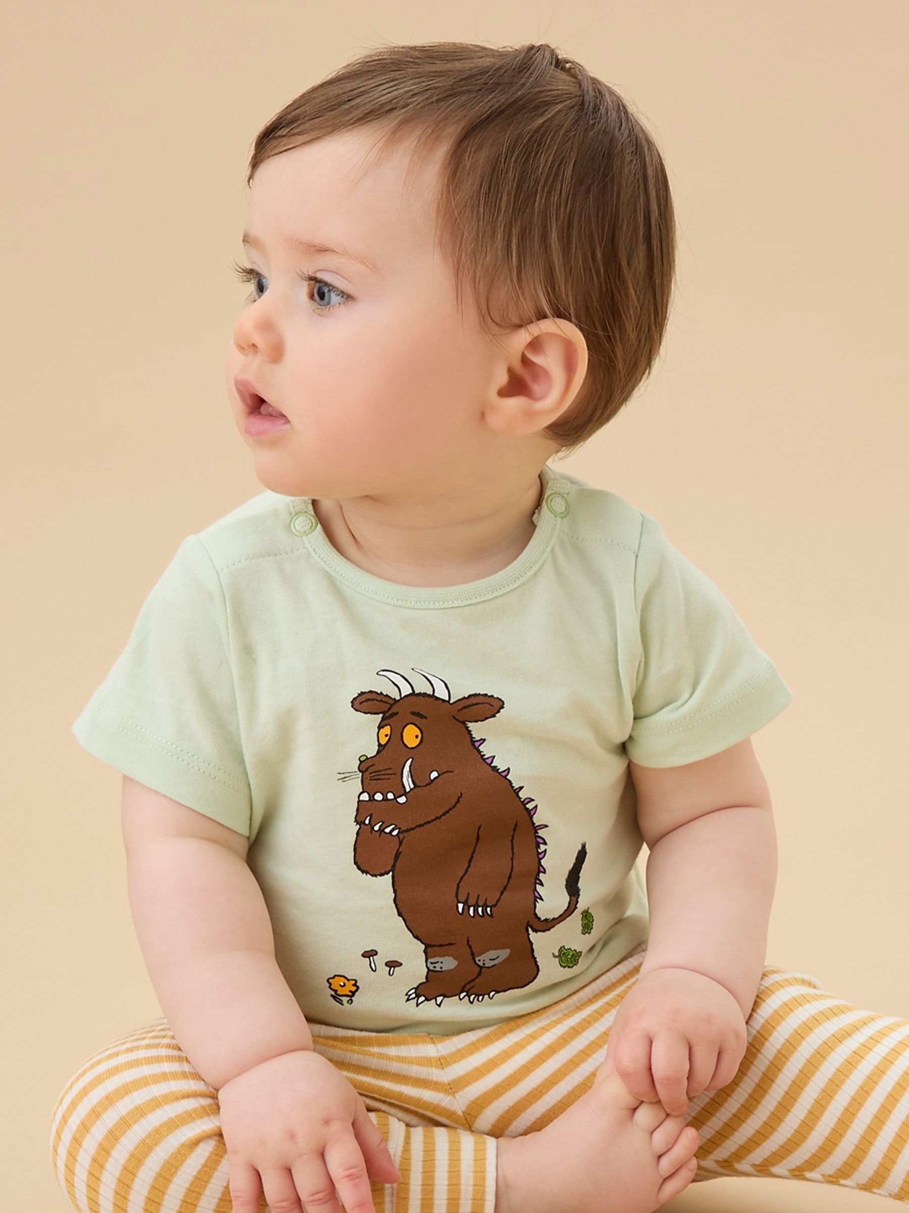 MORI Green Gruffalo Supersoft T Shirt - Image 1 of 4
